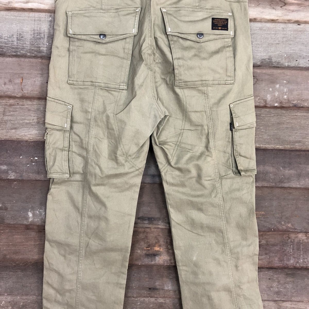 Fubu Fubu Brown Multipocket Tactical Cargo Pants #3322 Size US 36 / EU 52 - 12 Thumbnail