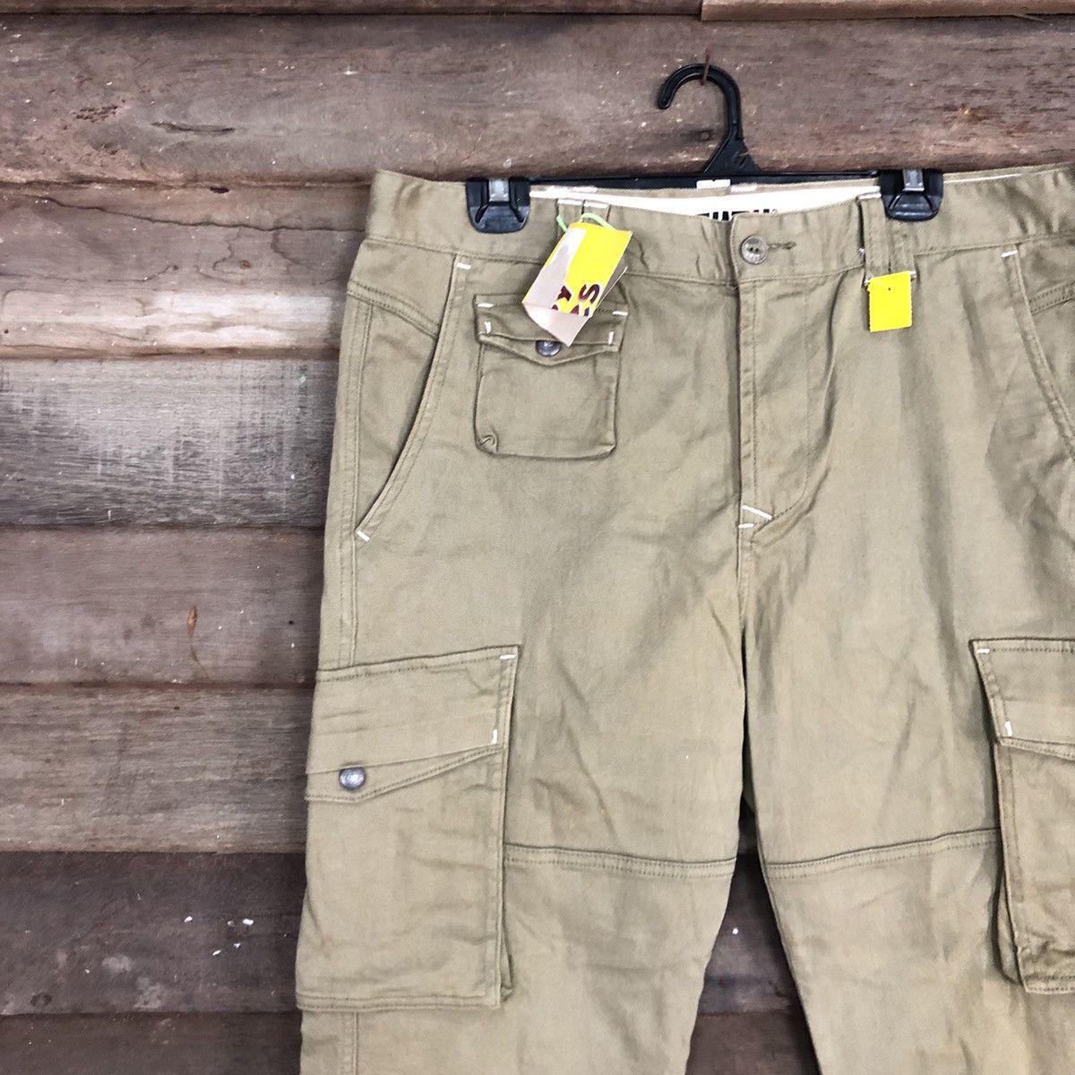 Fubu Fubu Brown Multipocket Tactical Cargo Pants #3322 Size US 36 / EU 52 - 6 Thumbnail