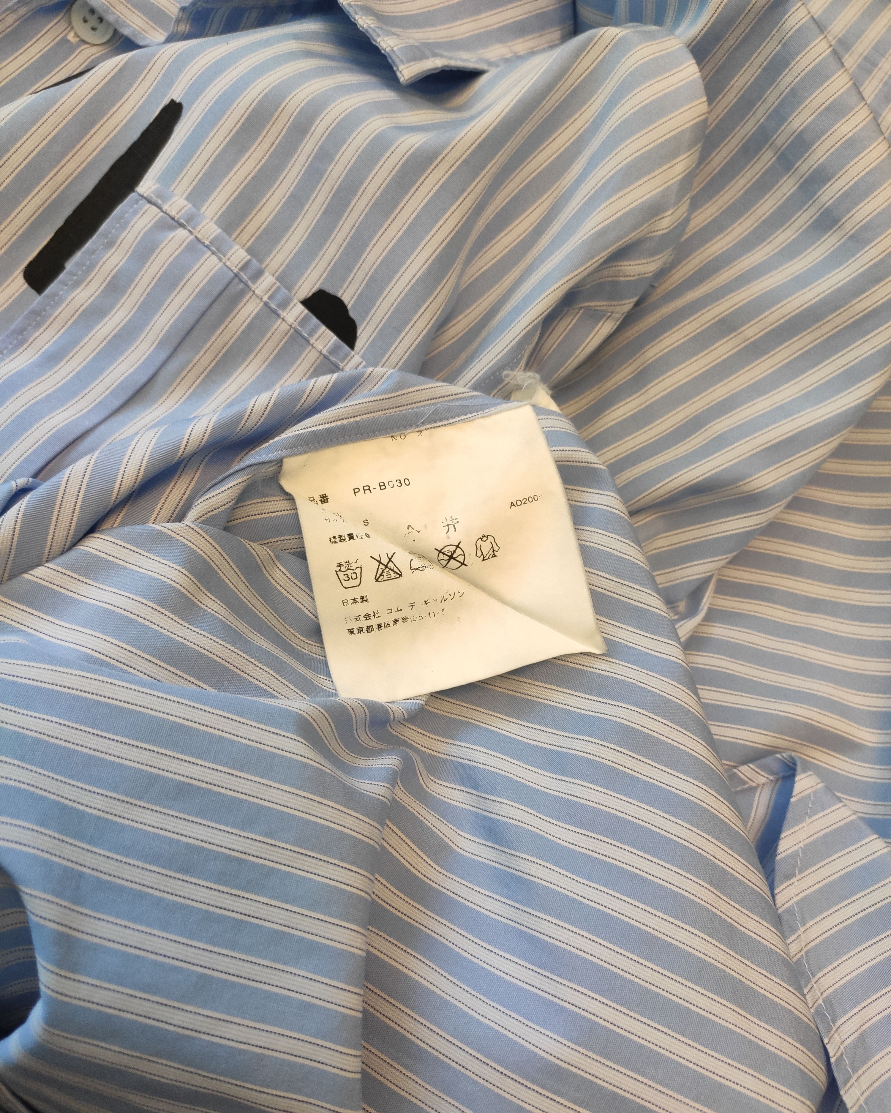 Comme des Garcons Homme Plus Runway printed shirt.Like Yohji Yamamoto or Raf Simons Size US M / EU 48-50 / 2 - 7 Thumbnail