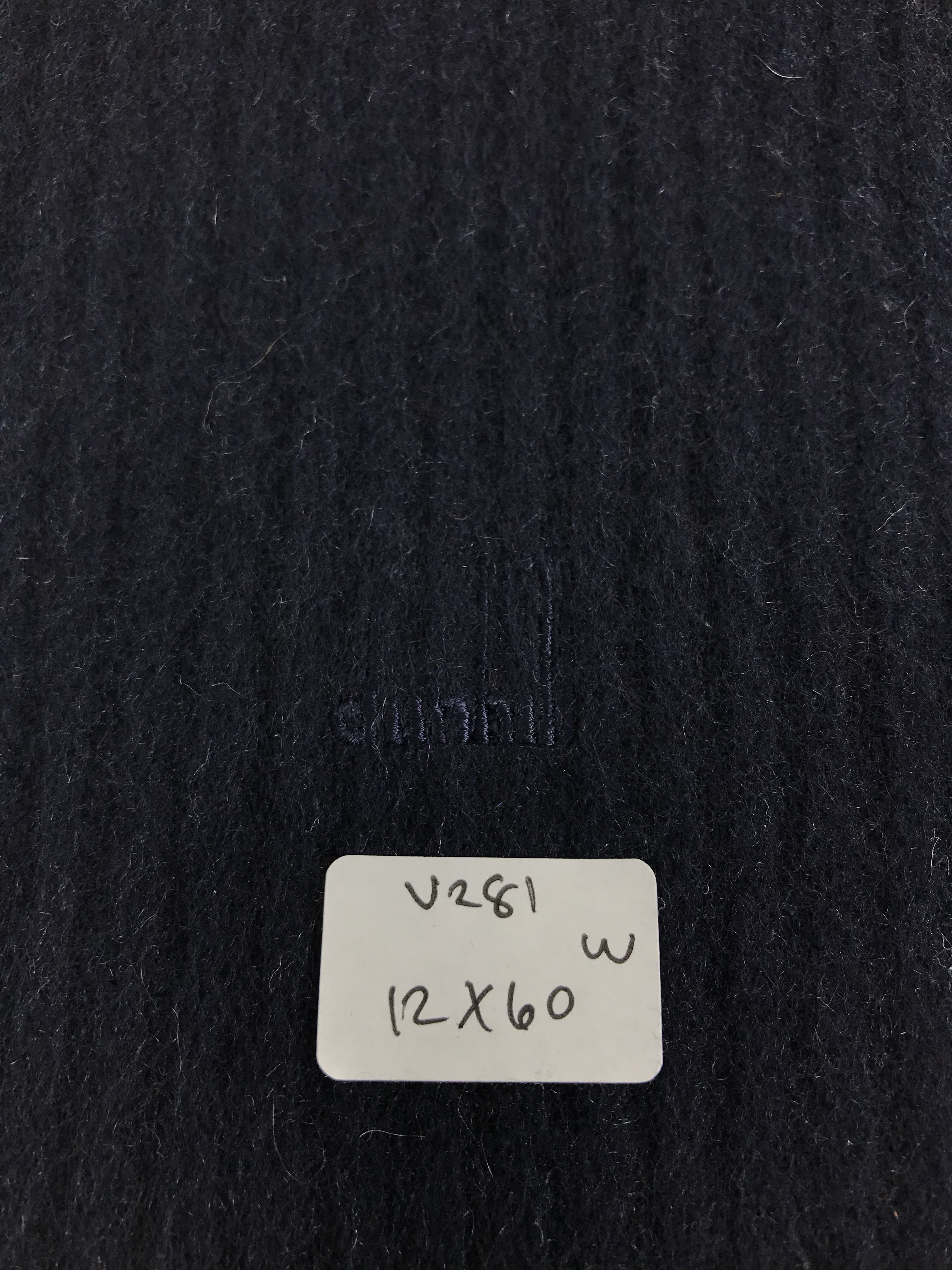 Alfred Dunhill Dunhill Wool Scarf Muffler V281 Size ONE SIZE - 6 Thumbnail