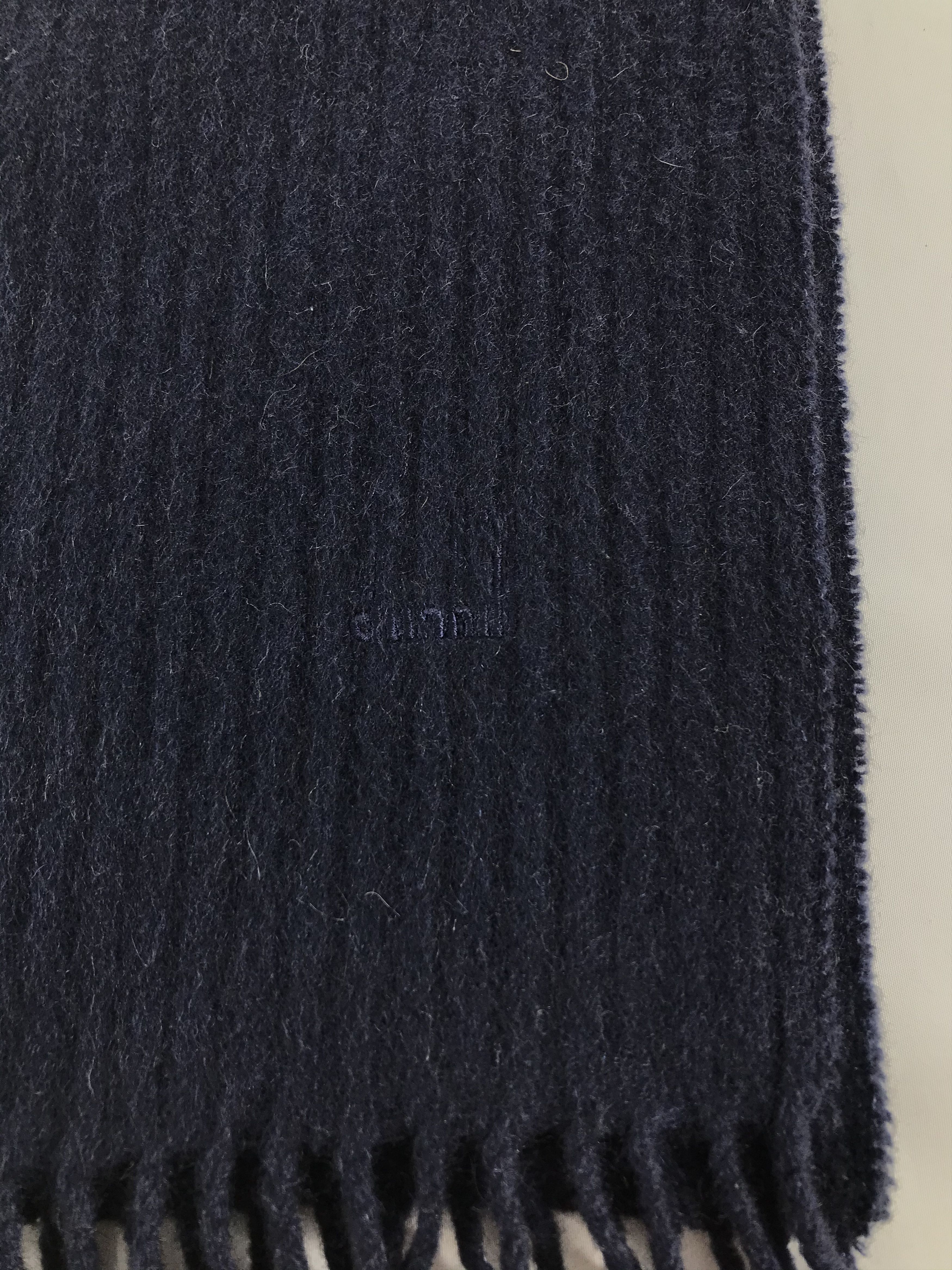 Alfred Dunhill Dunhill Wool Scarf Muffler V281 Size ONE SIZE - 4 Thumbnail