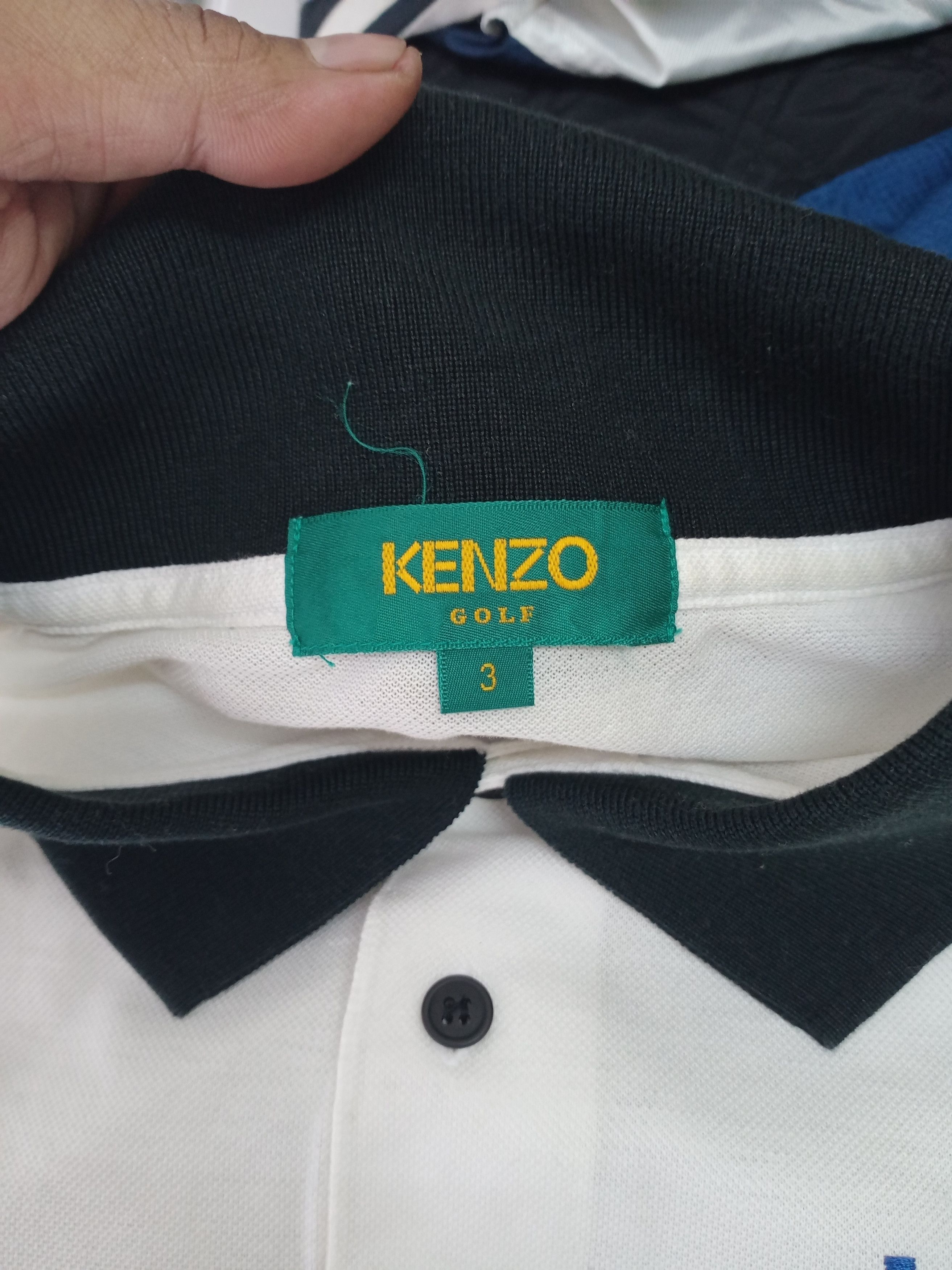 Kenzo KENZO Golf Embroidery Logo Polo Shirt Size US L / EU 52-54 / 3 - 6 Thumbnail