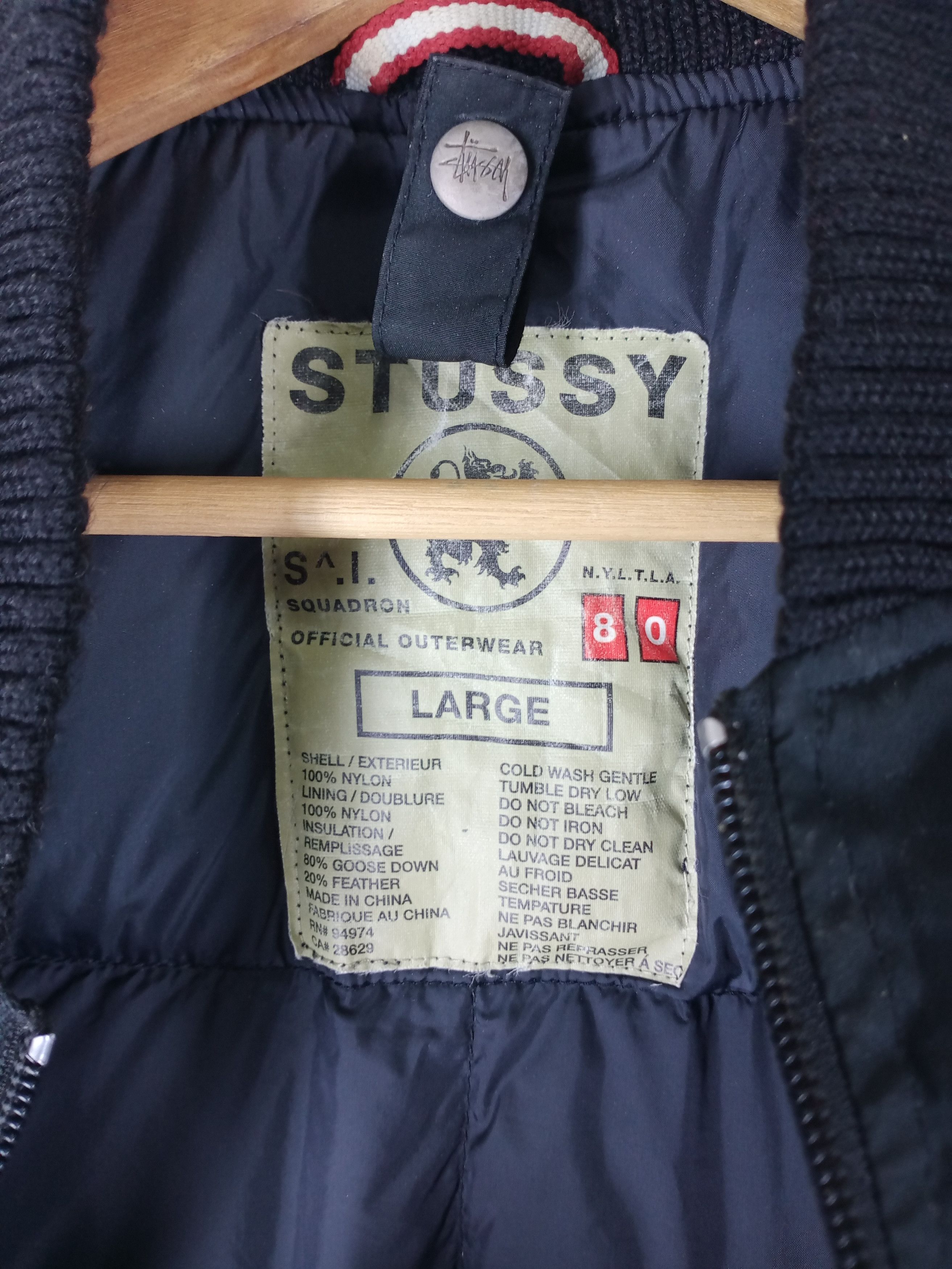 Stussy Stussy Squadron Outerwear 2 in 1 Puffer Vest Jacket Size US L / EU 52-54 / 3 - 9 Thumbnail
