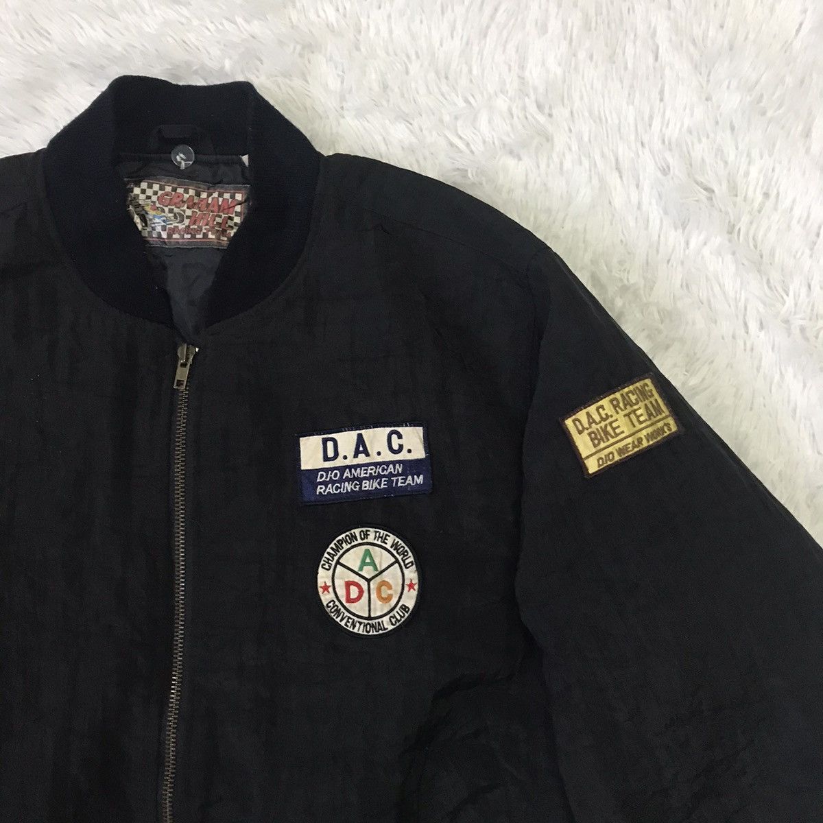 Sports Specialties DAC Graham Hill Racing Team Nylon Bomber Style Jacket Size US L / EU 52-54 / 3 - 5 Thumbnail