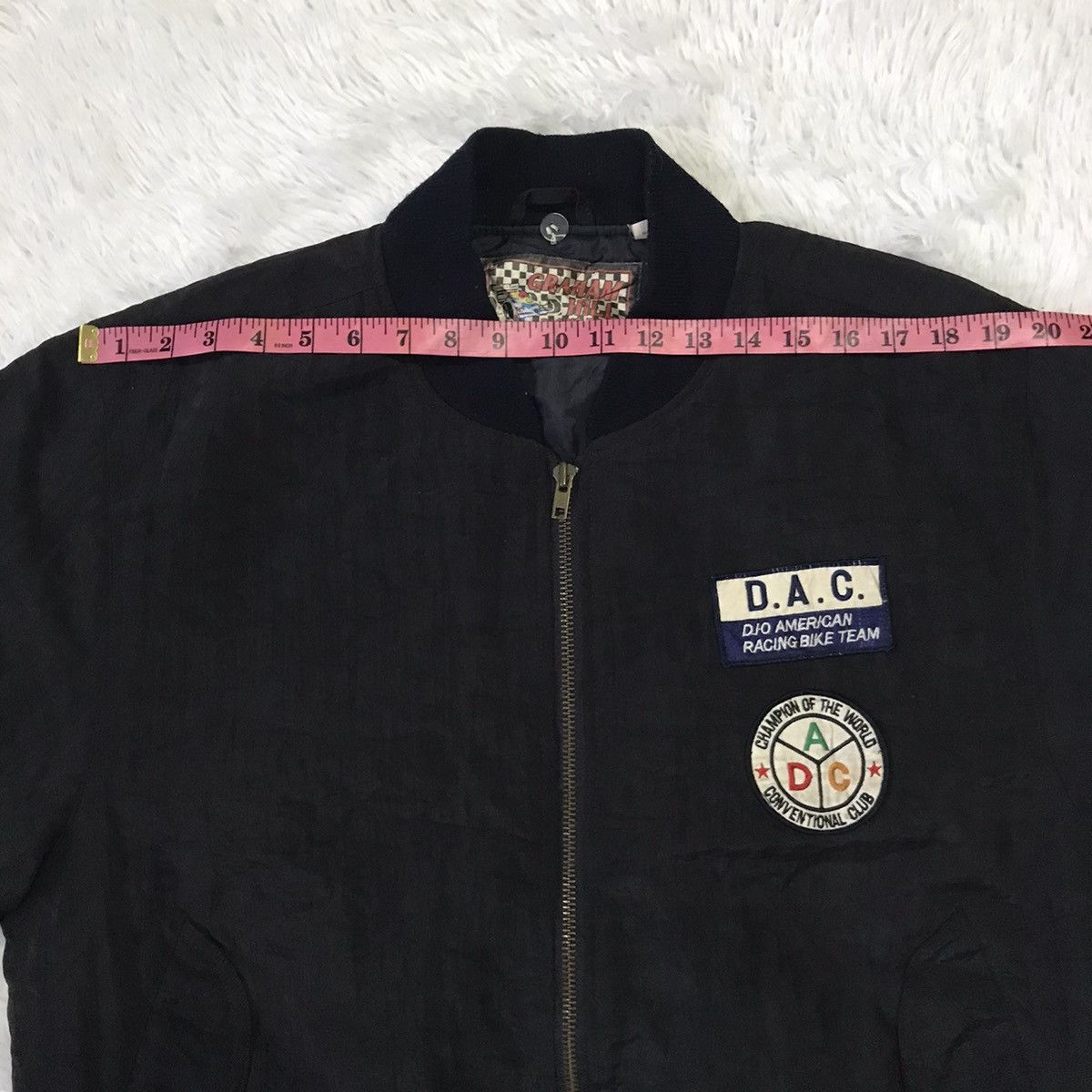 Sports Specialties DAC Graham Hill Racing Team Nylon Bomber Style Jacket Size US L / EU 52-54 / 3 - 22 Thumbnail