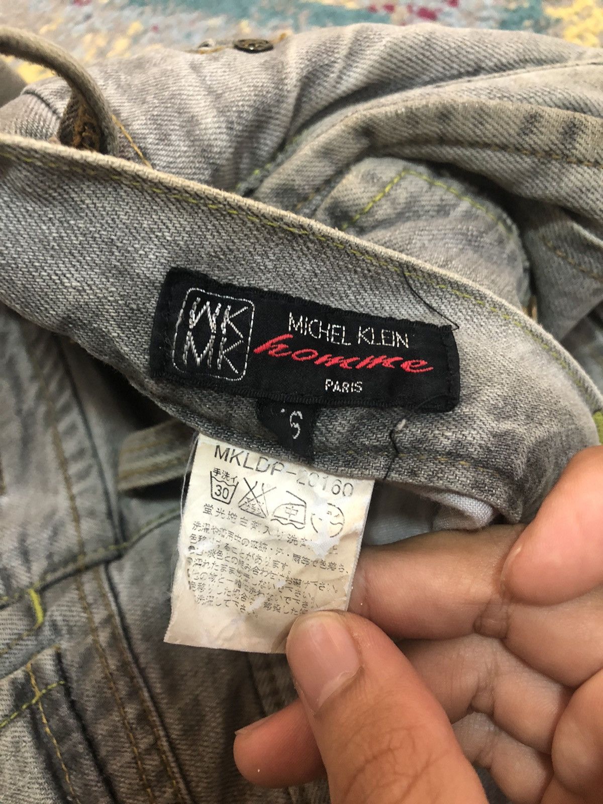 Michel Klein Michel Klein Homme Curve Multipocket Jeans Size US 31 - 15 Thumbnail
