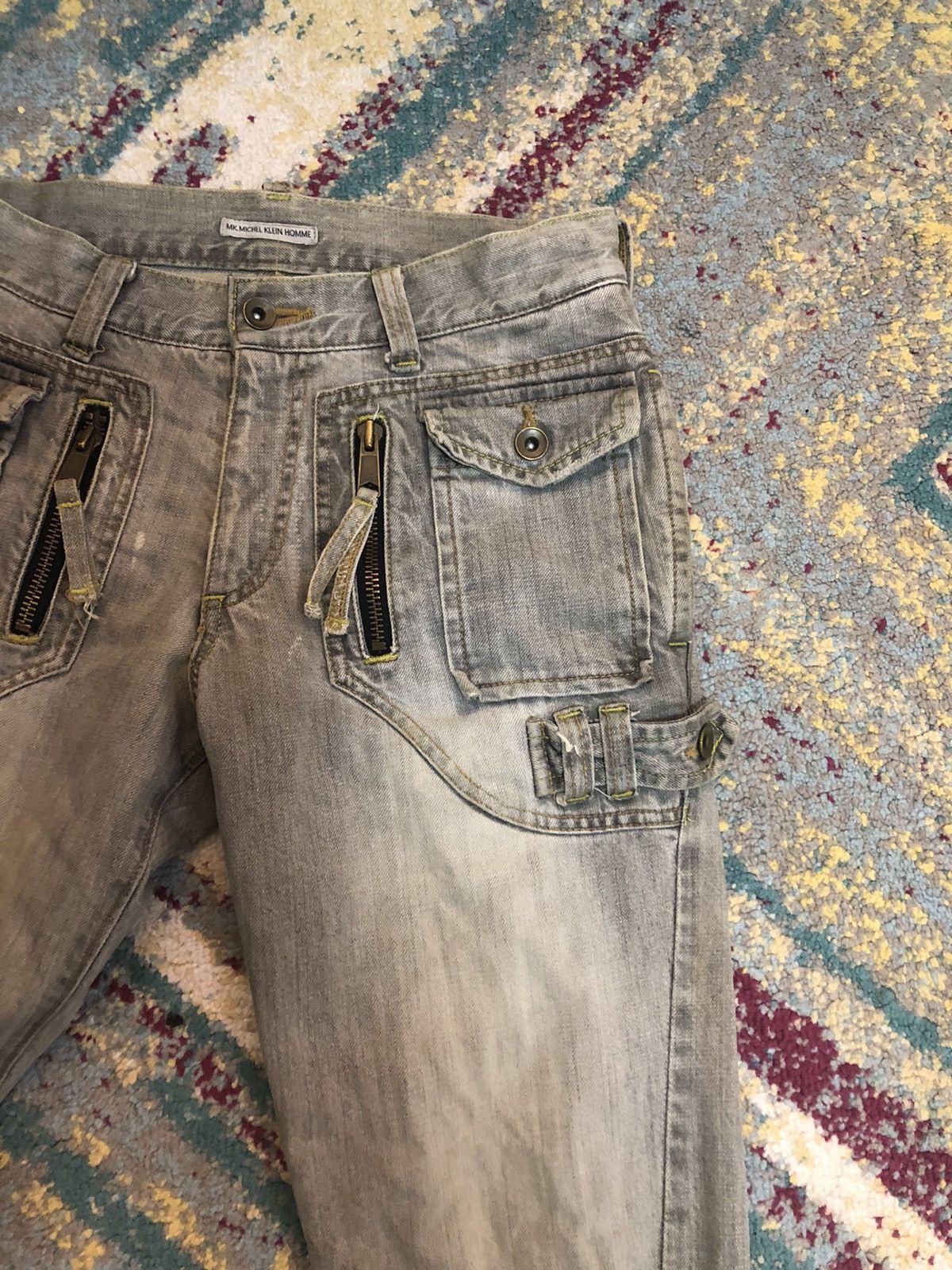 Michel Klein Michel Klein Homme Curve Multipocket Jeans Size US 31 - 3 Thumbnail