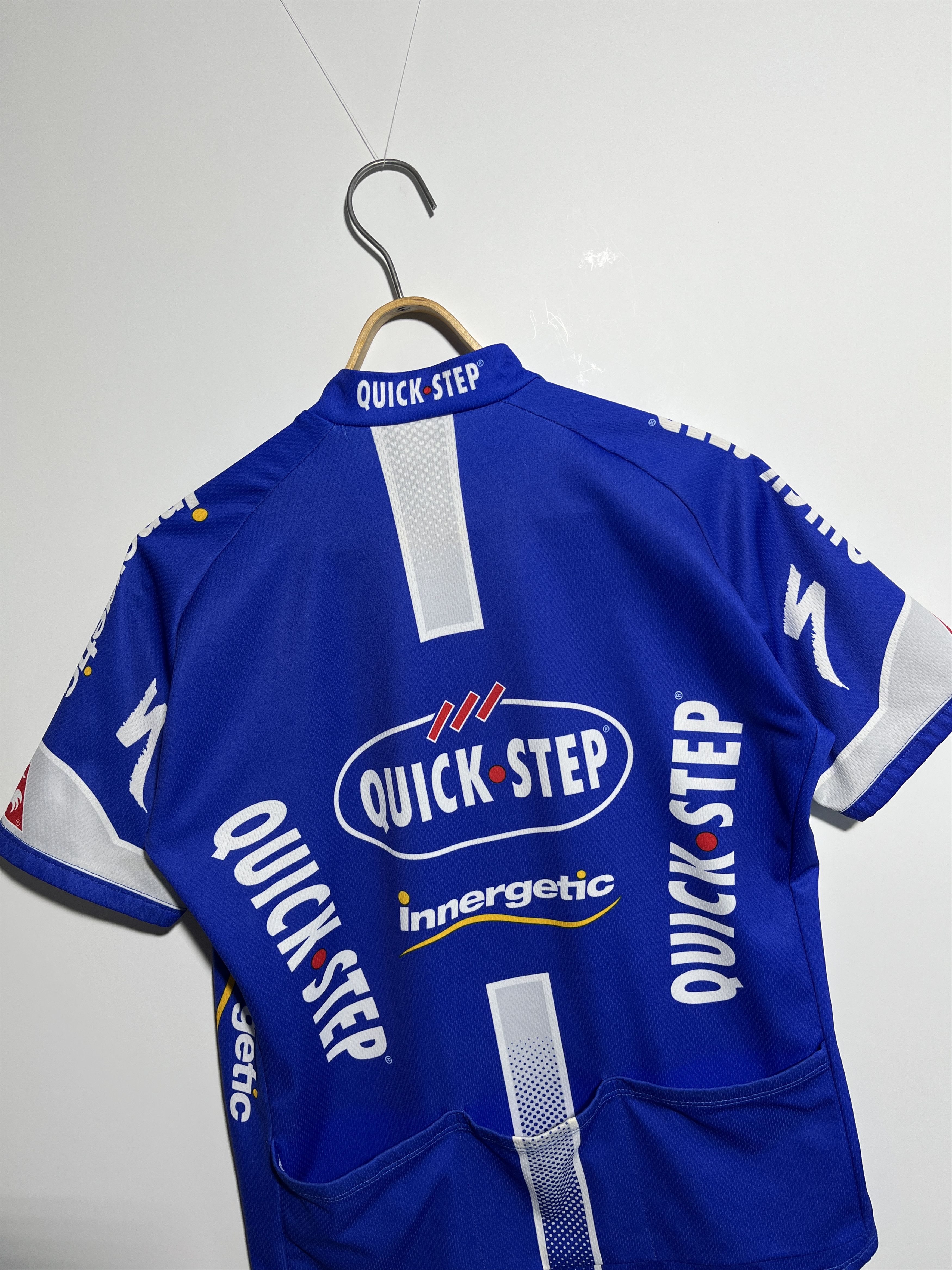 Vintage Vintage Vermarc Quick Step Cycling Jersey Size M Size US M / EU 48-50 / 2 - 6 Thumbnail
