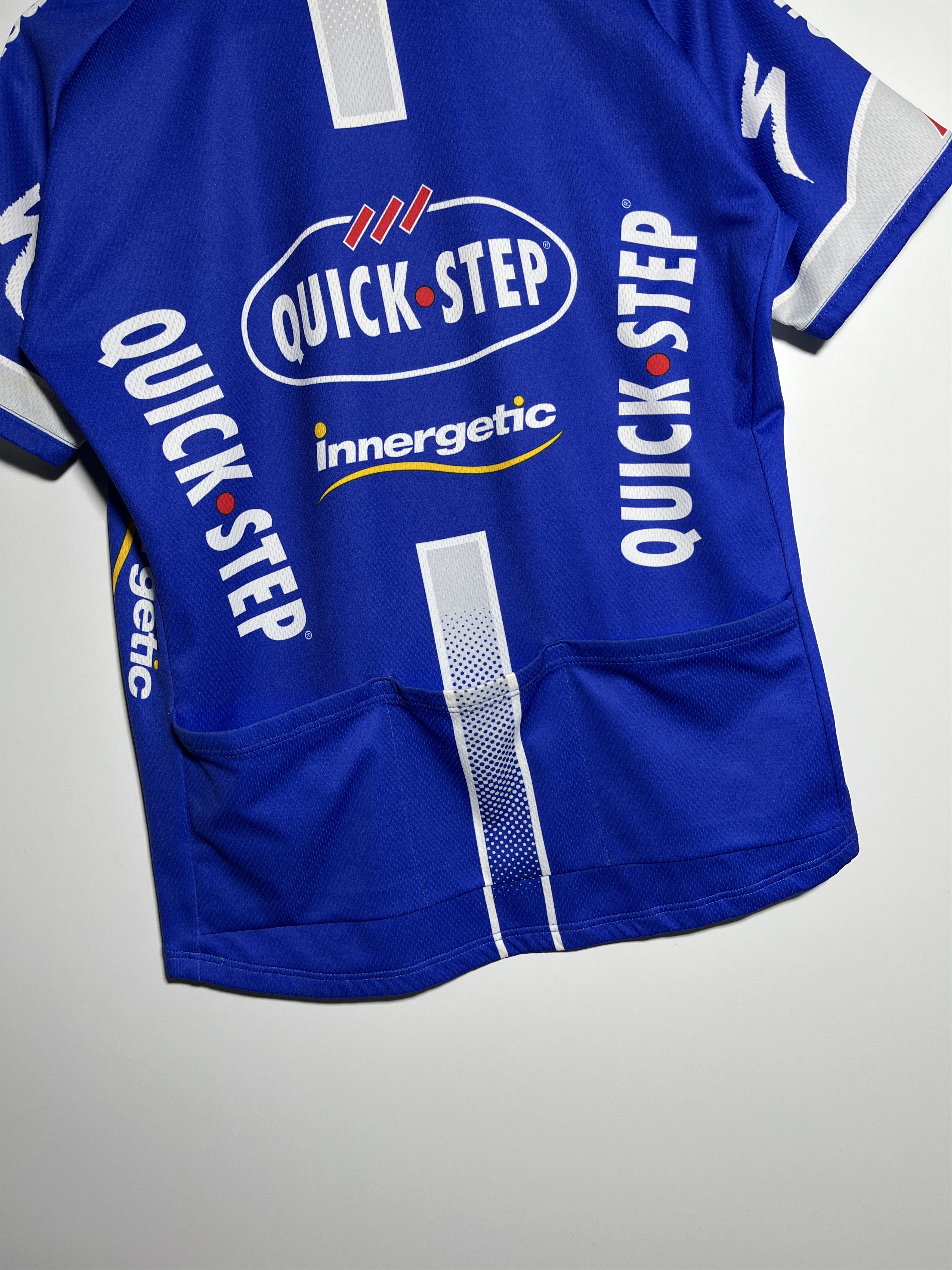 Vintage Vintage Vermarc Quick Step Cycling Jersey Size M Size US M / EU 48-50 / 2 - 7 Thumbnail