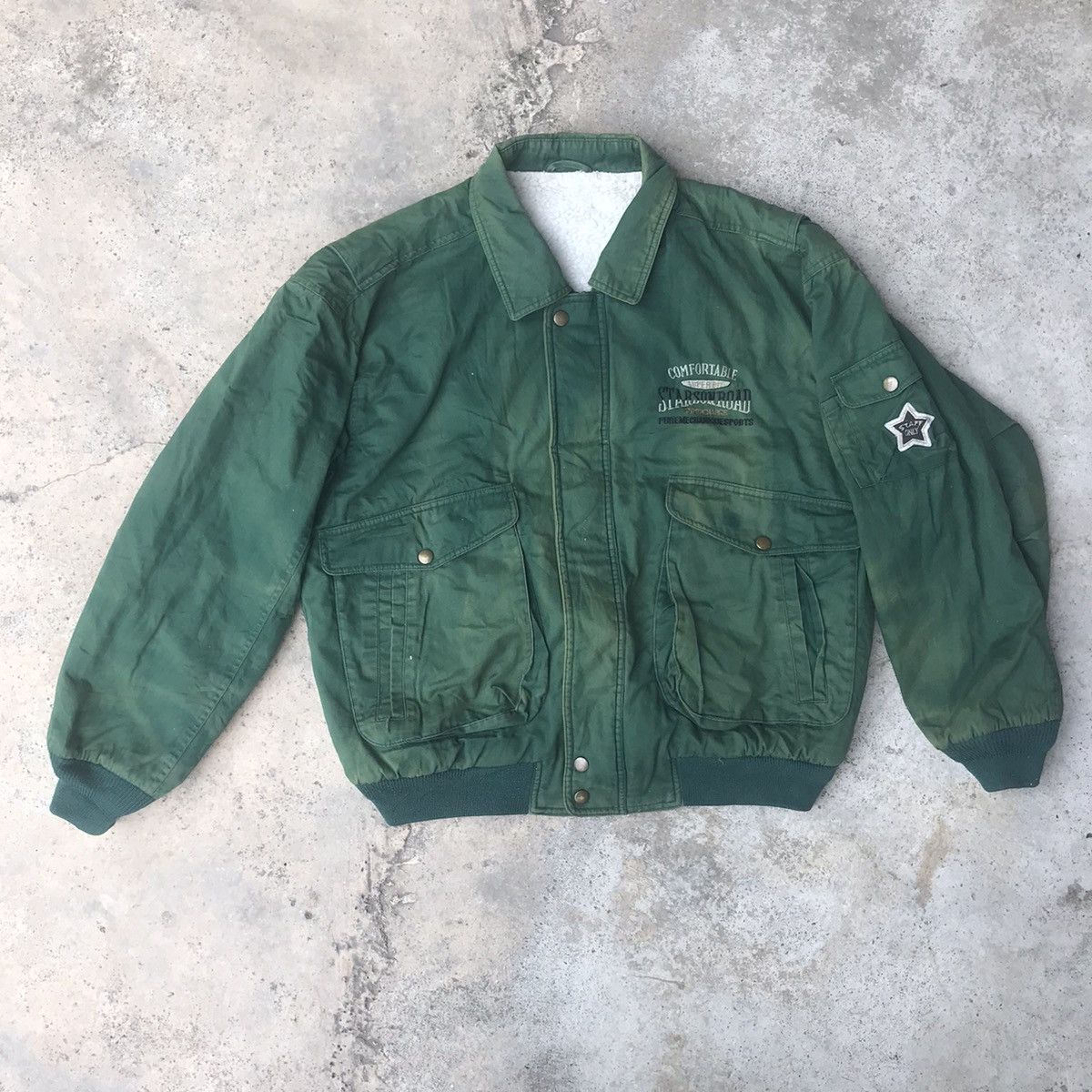 NASCAR × Sports Specialties Vintage Stars On Road Supercharger Racing Staff Jacket Size US L / EU 52-54 / 3 - 5 Thumbnail