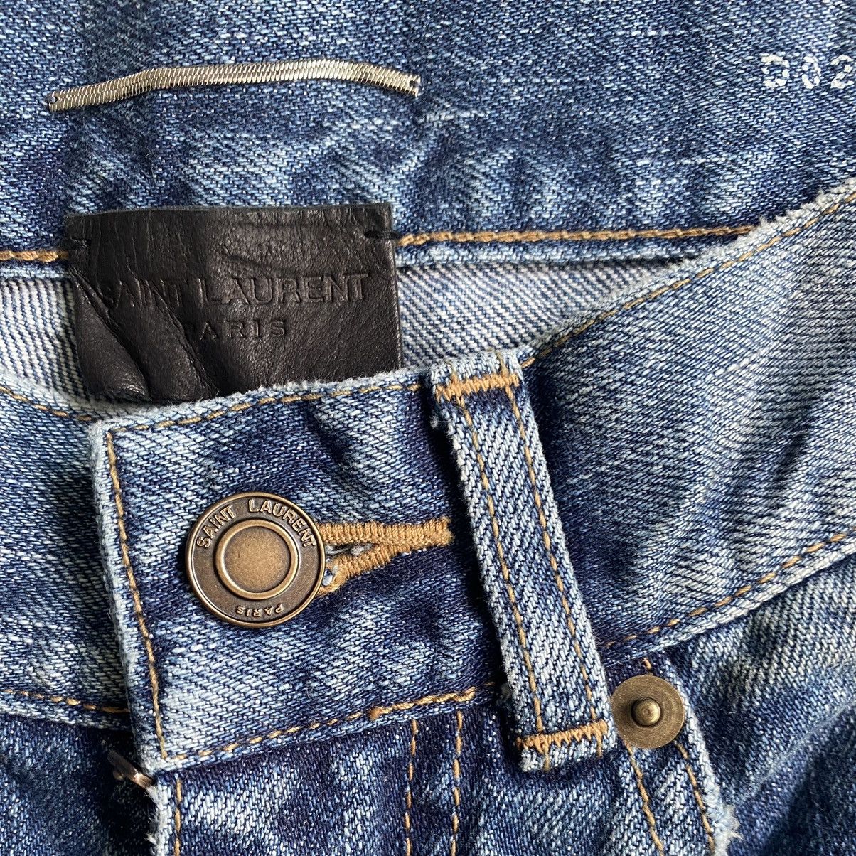 Saint Laurent Paris Fw18 Trash Jeans Size US 30 / EU 46 - 7 Thumbnail