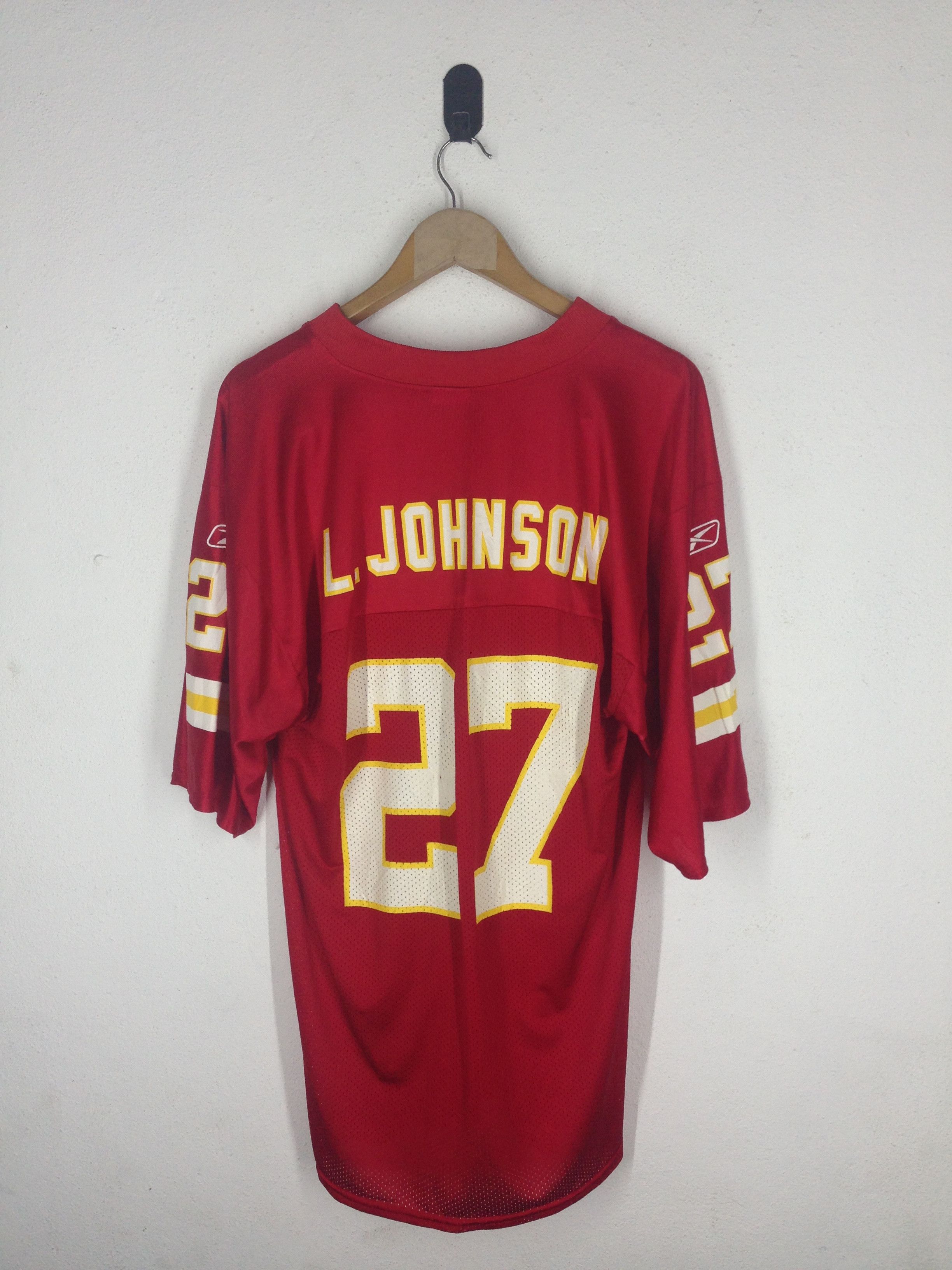 NFL × Reebok × Vintage NFL Jersey × L.Johnson Size US M / EU 48-50 / 2 - 2 Thumbnail