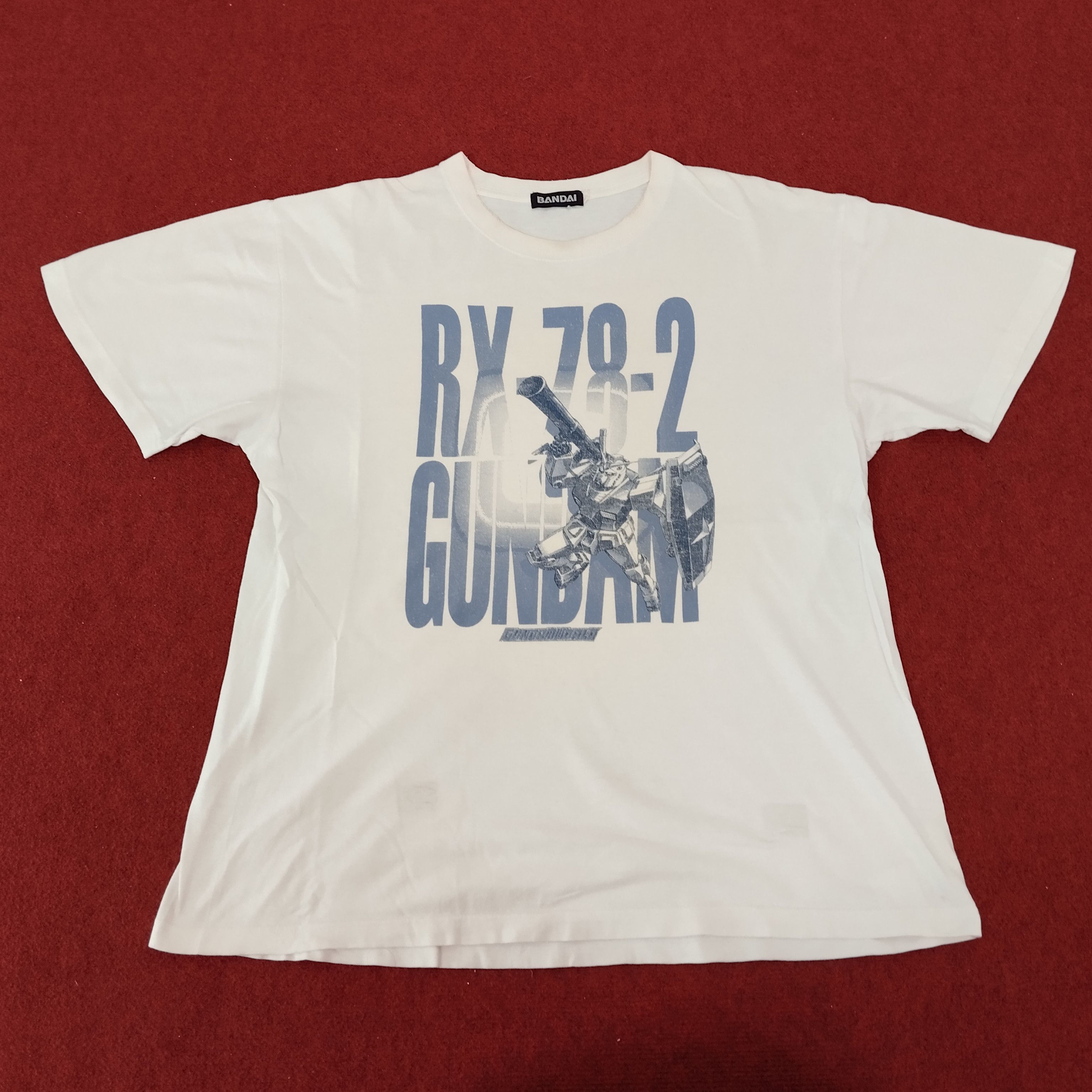 Japanese Brand × Vintage GUNDAM RX 78-2 Japanese Animated Series Vintage Tshirt Size US XL / EU 56 / 4 - 1 Thumbnail