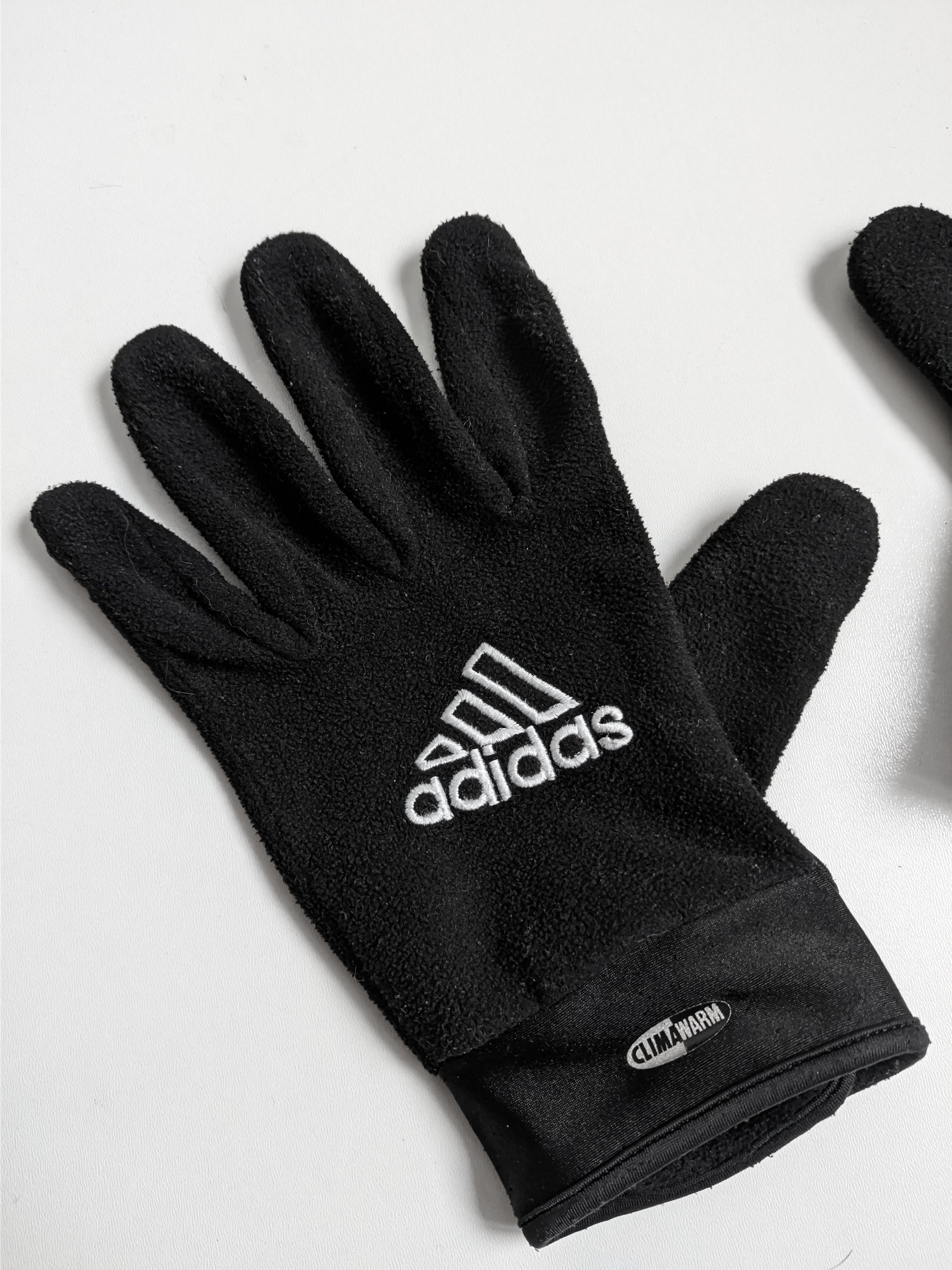 Adidas Vintage Adidas fleece gloves 90s Size ONE SIZE - 3 Thumbnail