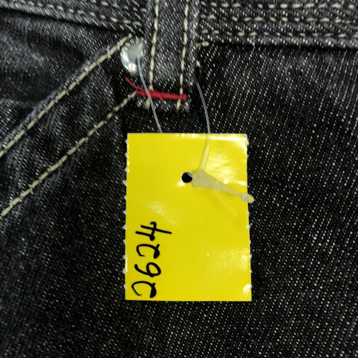 Japanese Brand Transer Black Multipocket denim Jeans Pants #2624DL Size US 28 / EU 44 - 7 Thumbnail