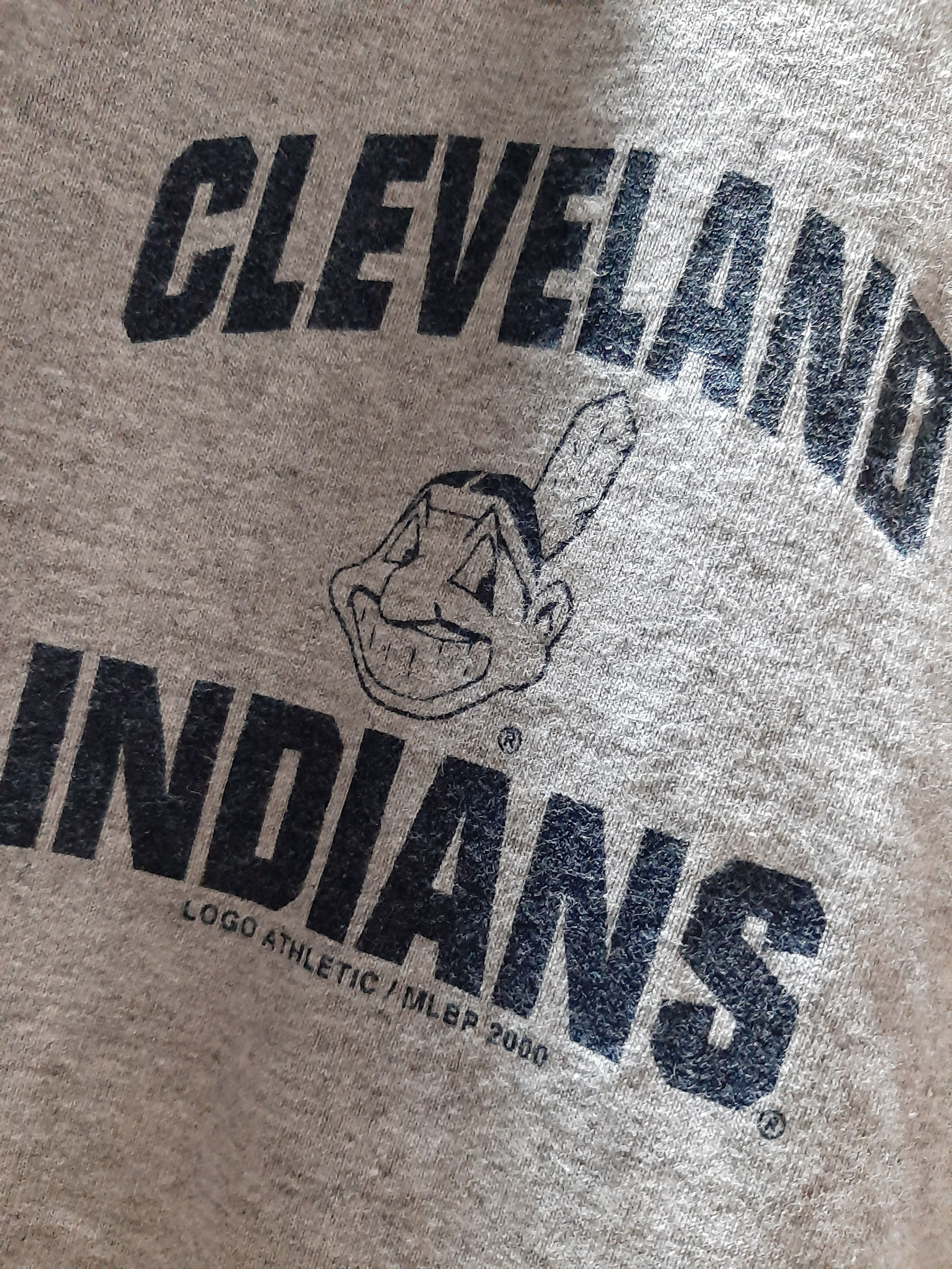 All Sport × MLB × Vintage VINTAGE CLEVELAND INDIANS SLEEVE LESS BUTTON UP TEE Size US L / EU 52-54 / 3 - 2 Thumbnail