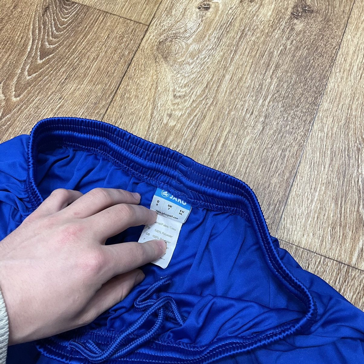 Vintage Vintage Y2K Jako Athletic Shorts Streetwear Baggy Blue 36 Size US 36 / EU 52 - 5 Thumbnail
