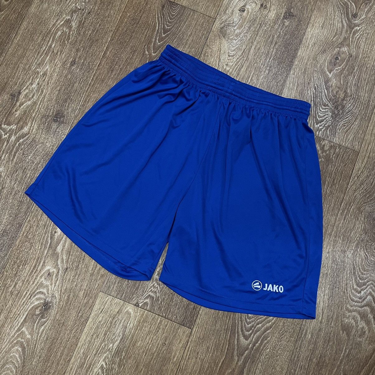 Vintage Vintage Y2K Jako Athletic Shorts Streetwear Baggy Blue 36 Size US 36 / EU 52 - 2 Thumbnail
