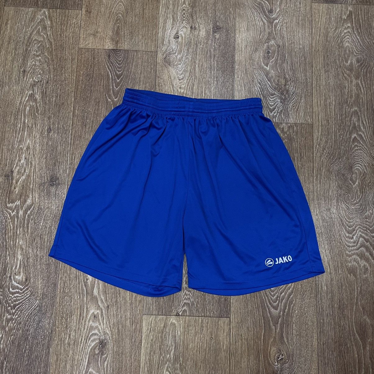 Vintage Vintage Y2K Jako Athletic Shorts Streetwear Baggy Blue 36 Size US 36 / EU 52 - 1 Thumbnail