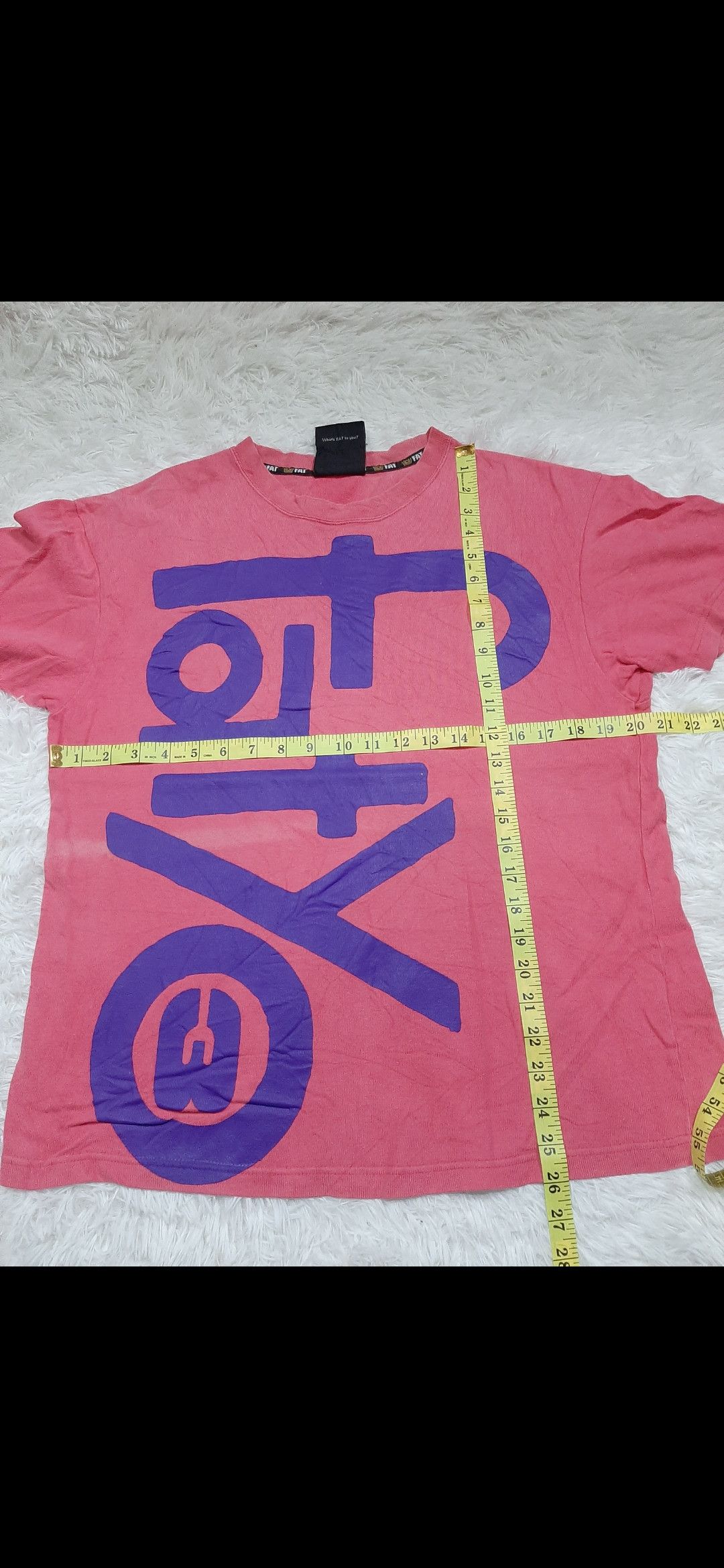 Fat Tokyo × Japanese Brand FAT YO BIG SPELL OUT TEE JAPANESE BRAND Size US M / EU 48-50 / 2 - 8 Thumbnail