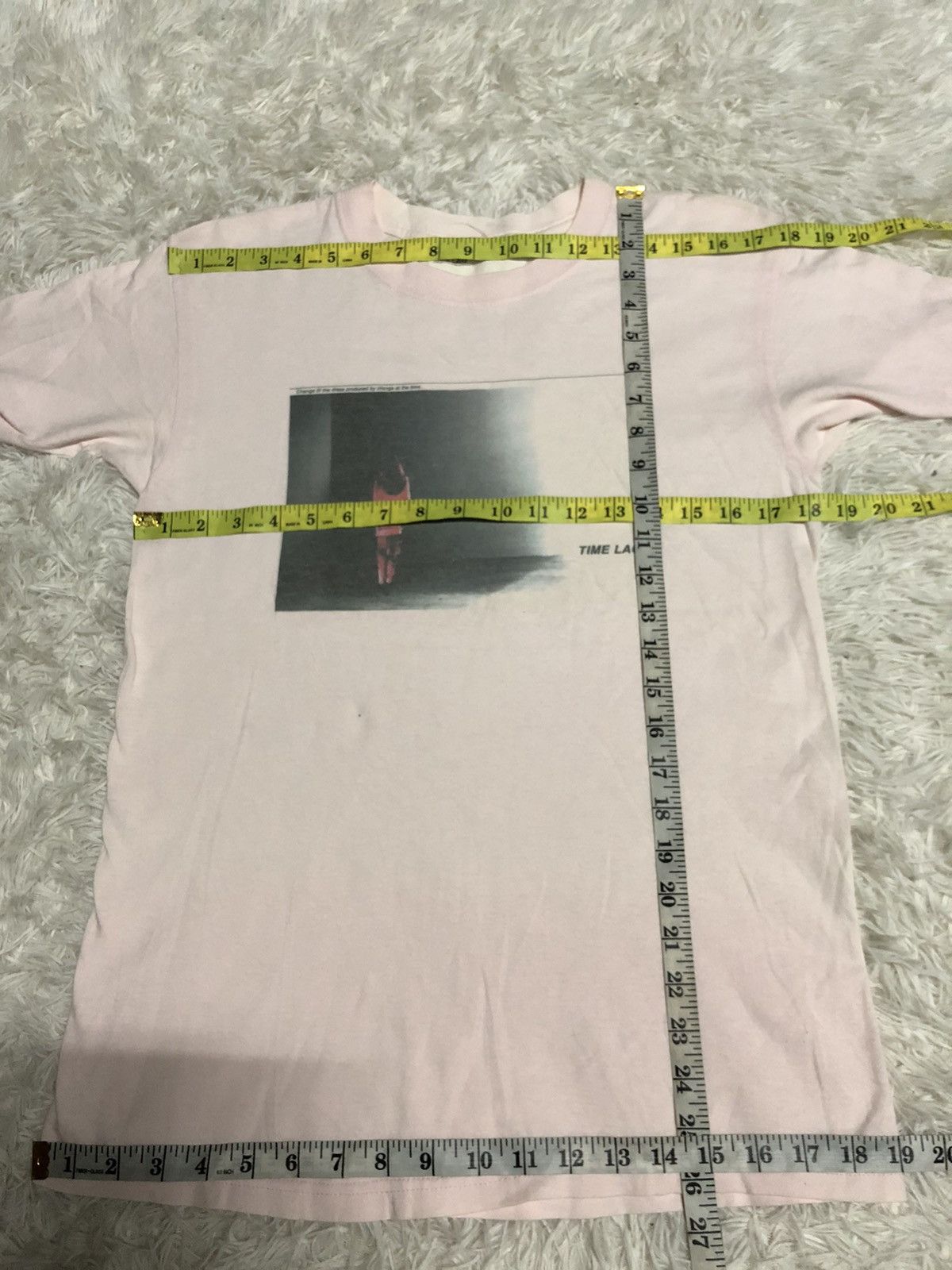 TIME LAG TEE BY CHANGE AT THE TIME DESIGNER