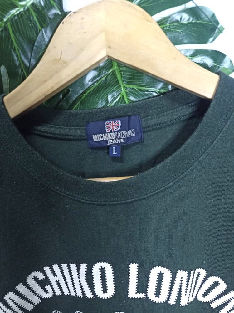 Designer × Michiko Koshino London × Vintage VINTAGE MICHIKO LONDON KOSHINO SPELL OUT TEE Size US M / EU 48-50 / 2 - 3 Thumbnail
