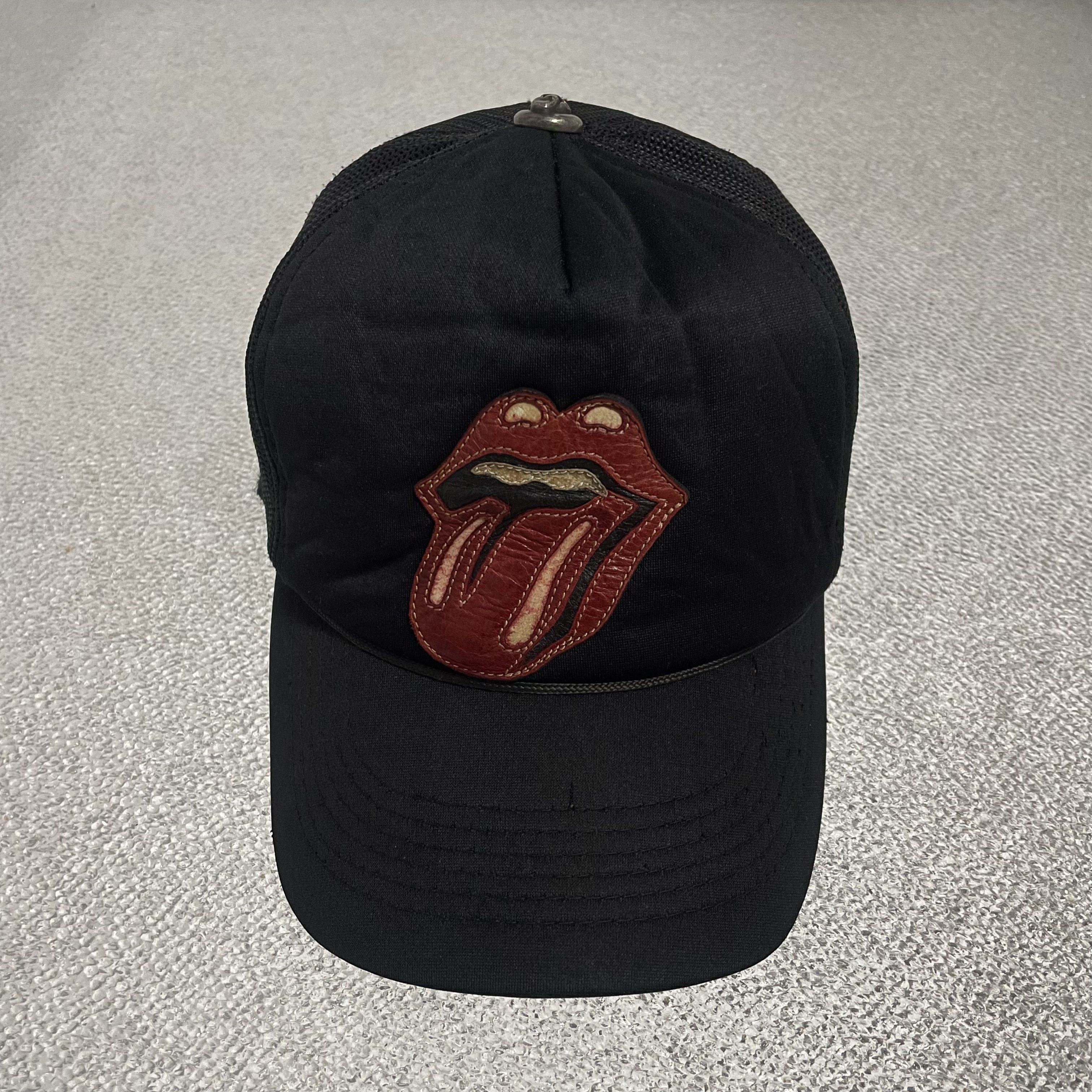 Chrome Hearts Chrome Hearts Rolling Stones Trucker Hats | Grailed