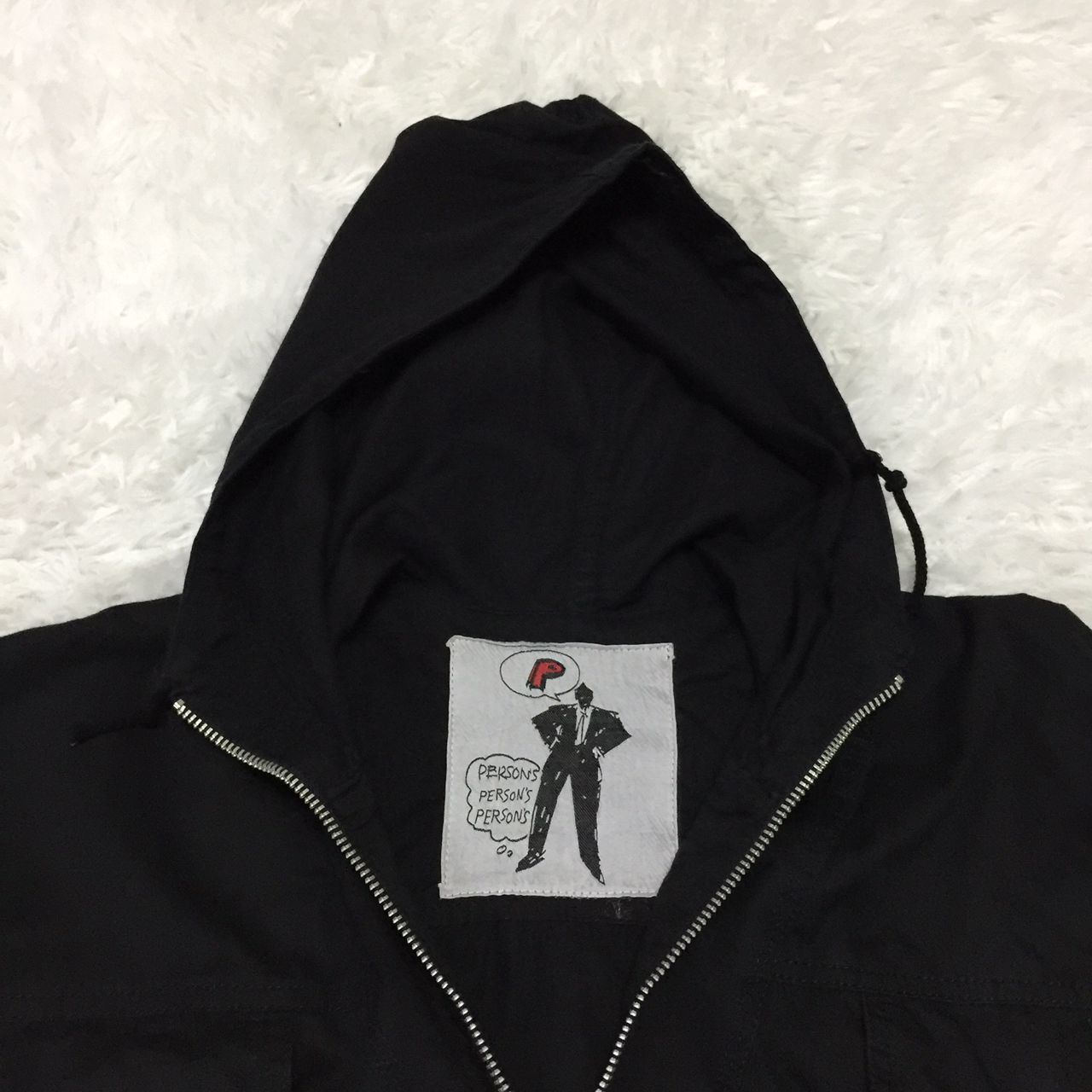 PERSON'S Person’s Person’s Person’s Half Zipper Jacket Hooded Size US M / EU 48-50 / 2 - 4 Thumbnail