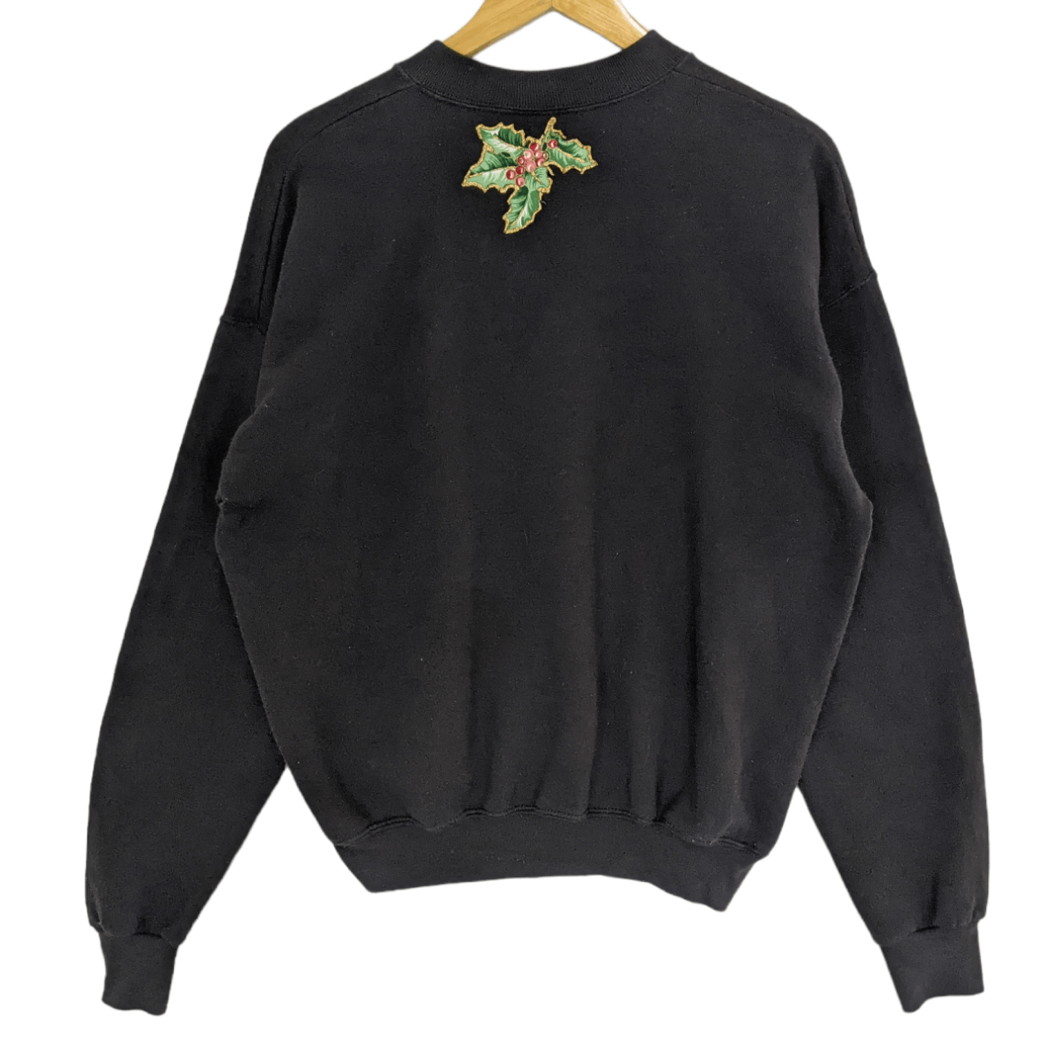 Fruit Of The Loom Vintage 90's FOTL Flower Embroidered Custom Sweatshirt Size US L / EU 52-54 / 3 - 7 Thumbnail