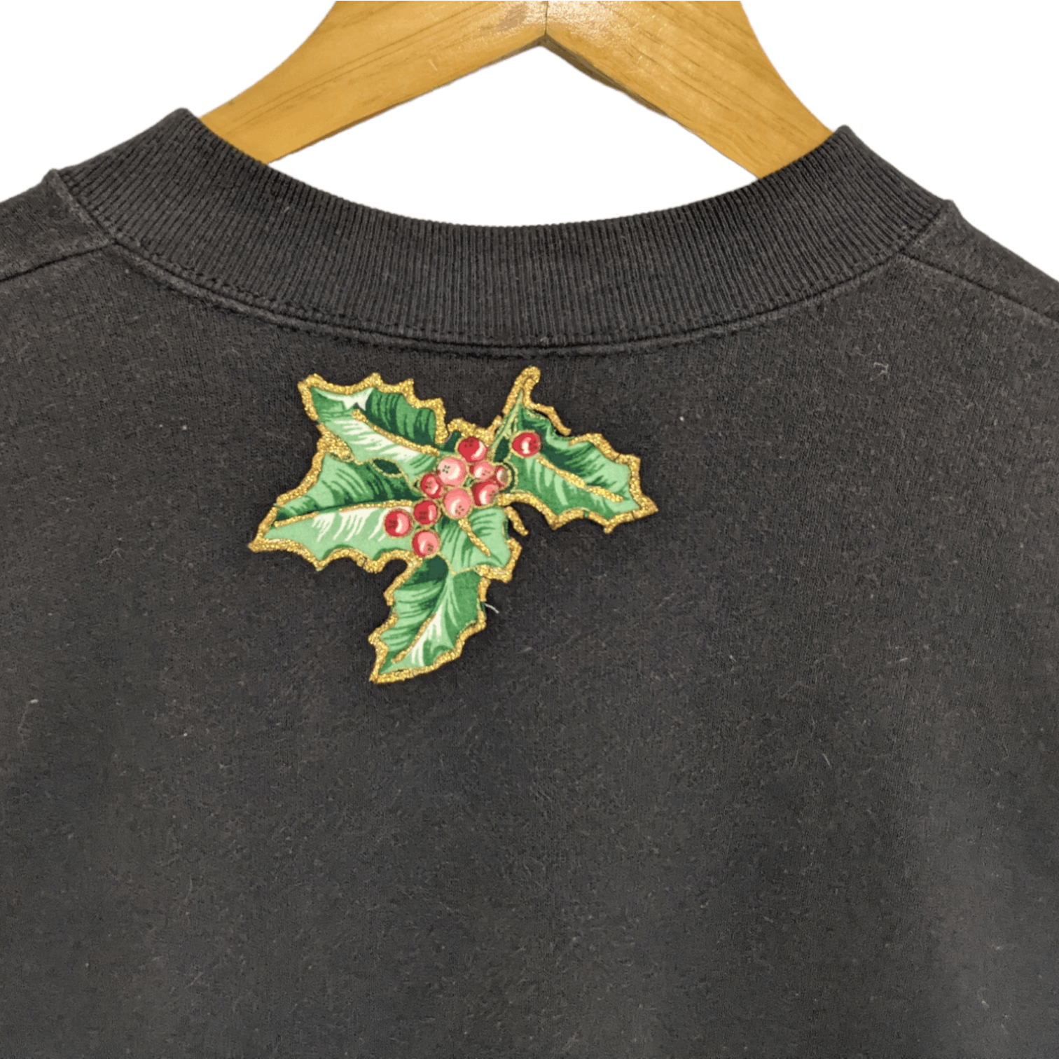 Fruit Of The Loom Vintage 90's FOTL Flower Embroidered Custom Sweatshirt Size US L / EU 52-54 / 3 - 8 Thumbnail