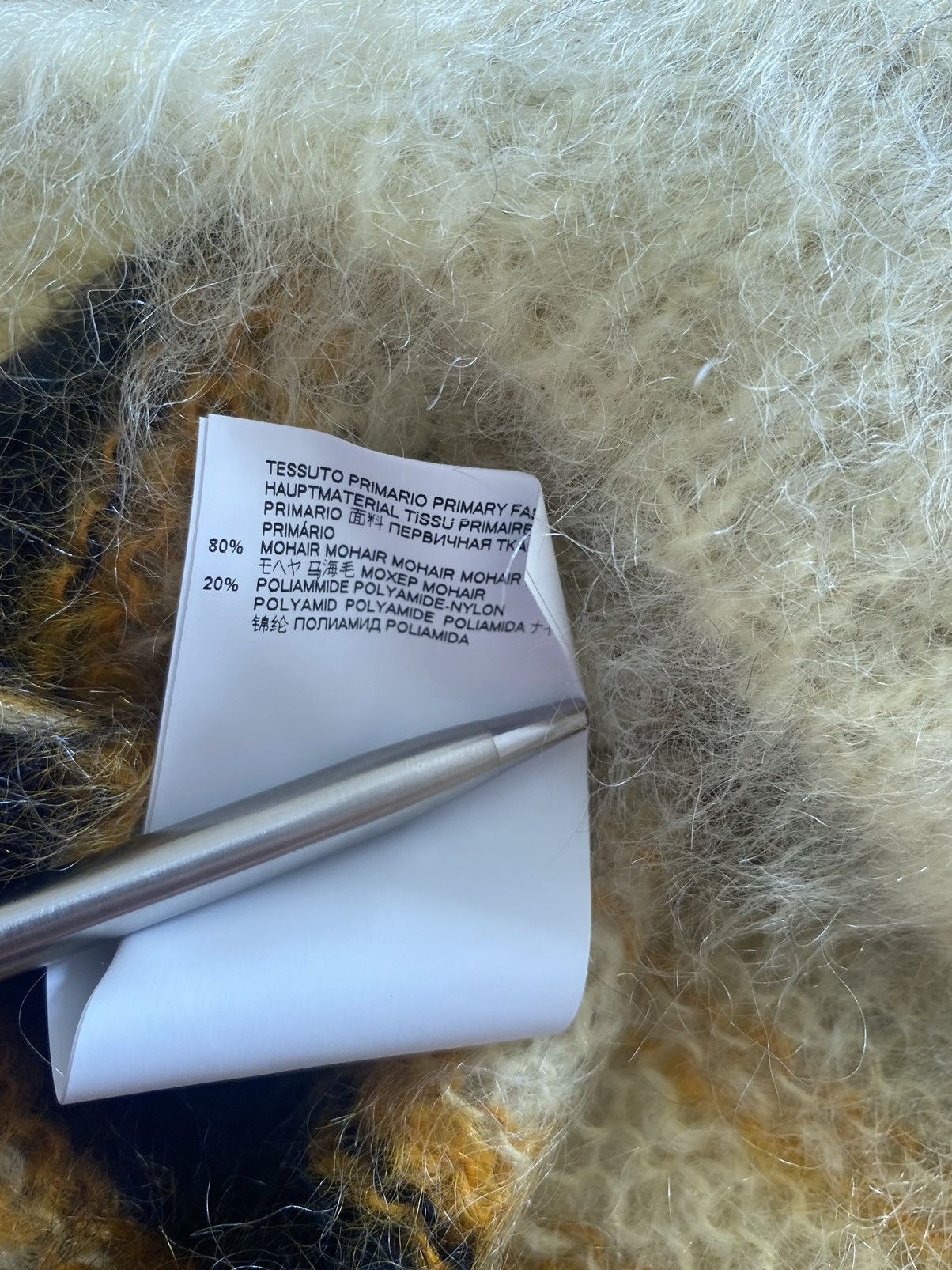Marni FW19 Marni fuzzy wuzzy mohair bee 🐝 jumper grail rare 😍😍😍 Size US L / EU 52-54 / 3 - 24 Thumbnail