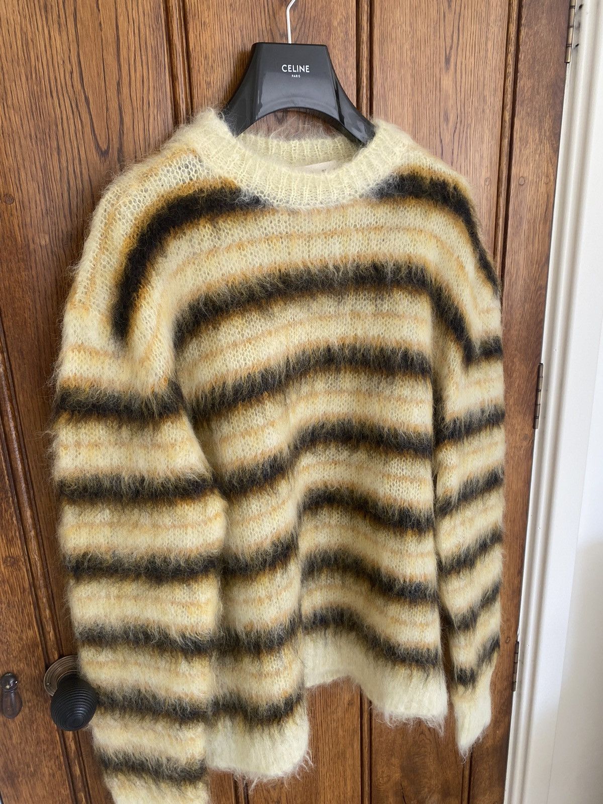 Marni FW19 Marni fuzzy wuzzy mohair bee 🐝 jumper grail rare 😍😍😍 Size US L / EU 52-54 / 3 - 18 Thumbnail