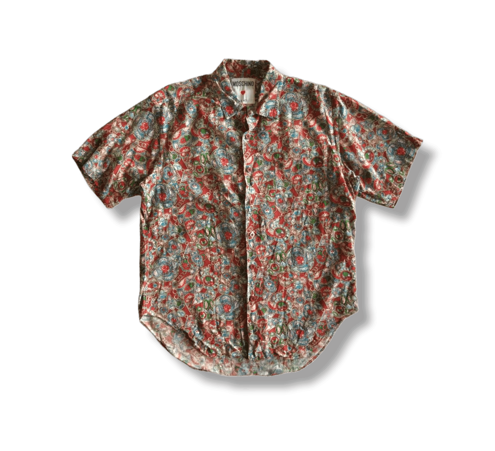 Moschino Vintage Moschino Uomo Hawaiian Shirt Size US M / EU 48-50 / 2 - 1 Thumbnail