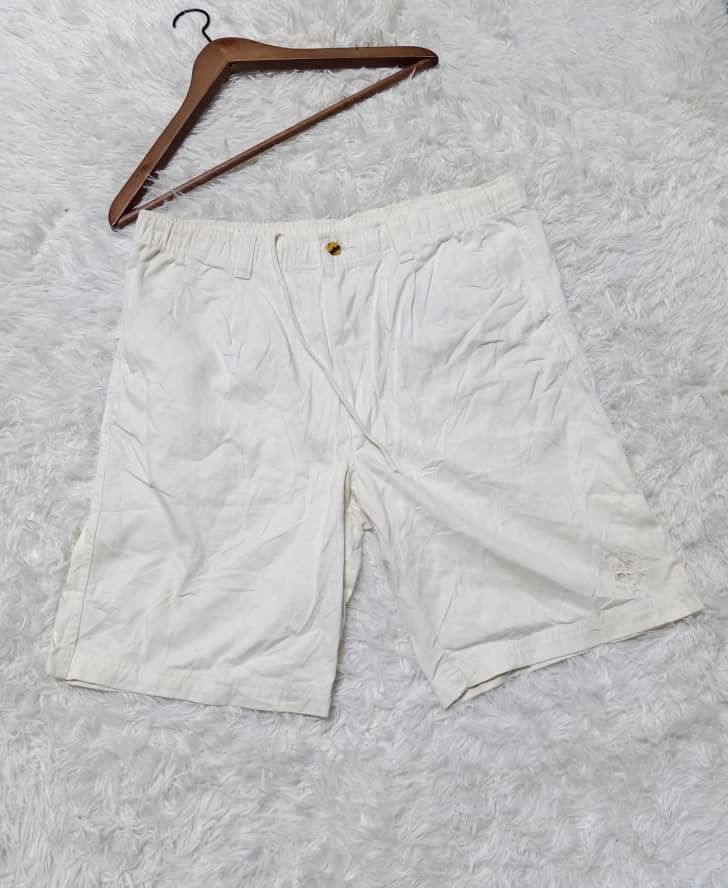 image of Beverly Hills Polo Club x Polo Ralph Lauren Vintage Beverly Hill Polo Club Short Pants in Cream (Si