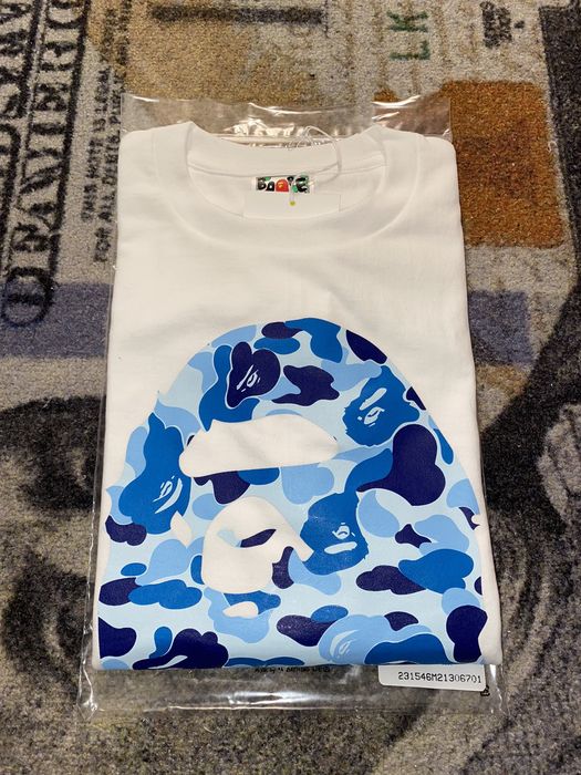 Bape ABC Camo by Bathing Ape Tee White/Blue