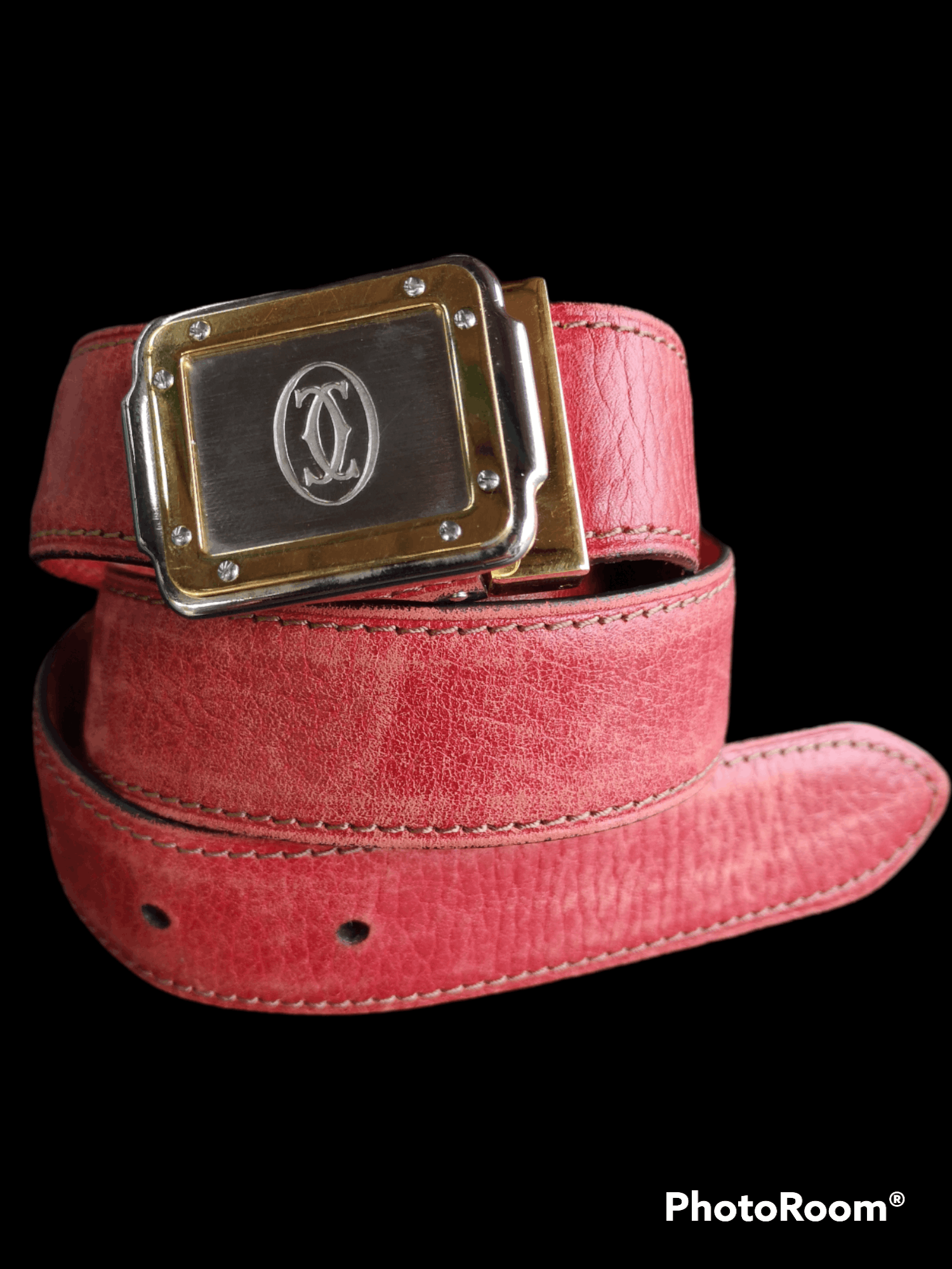 Cartier Rare Cartier Leather Belt Size ONE SIZE - 3 Thumbnail