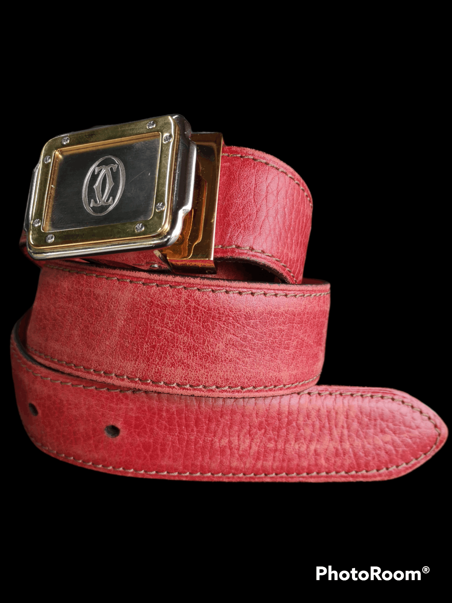 Cartier Rare Cartier Leather Belt Size ONE SIZE - 4 Thumbnail