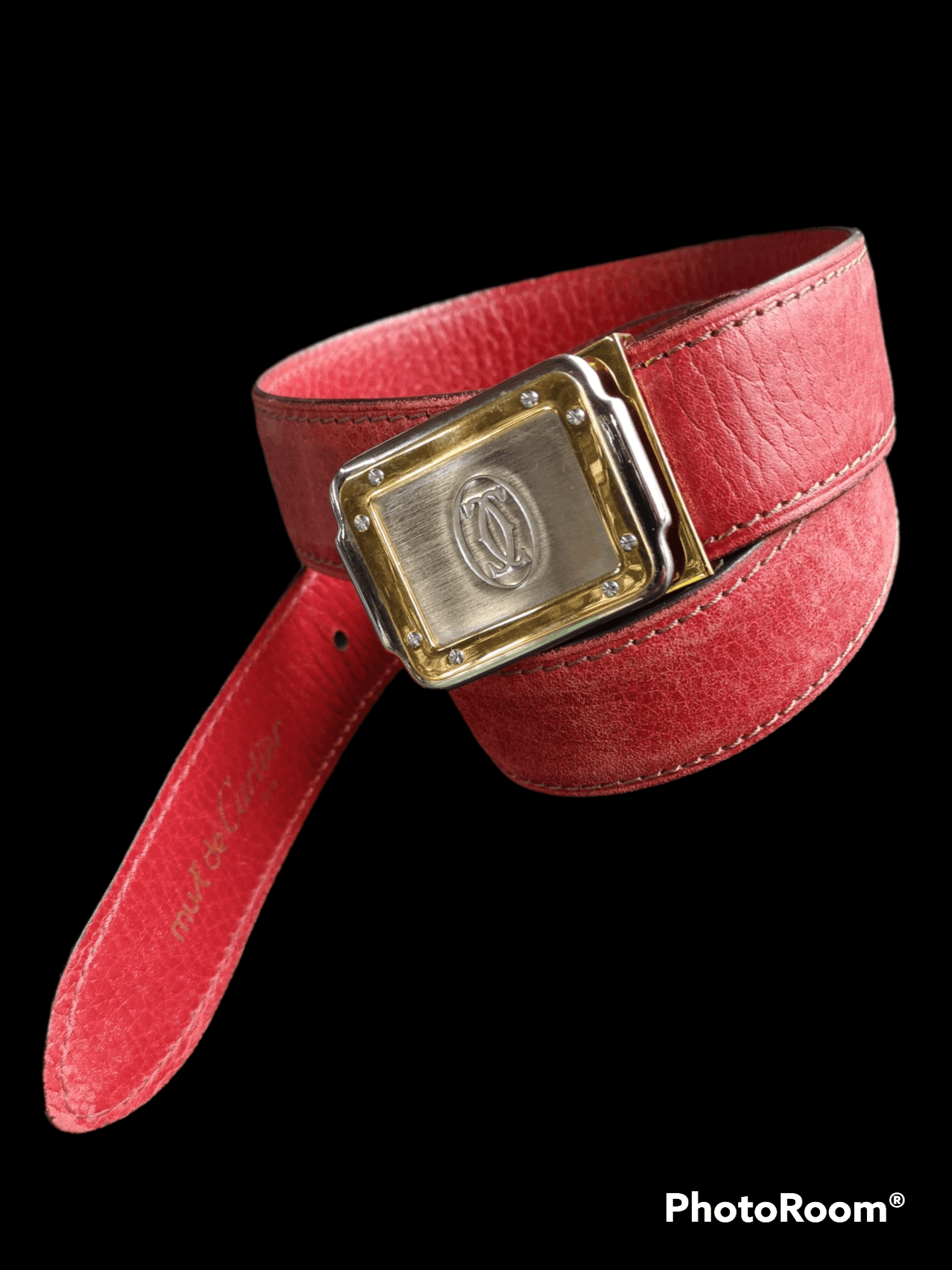 Cartier Rare Cartier Leather Belt Size ONE SIZE - 2 Thumbnail