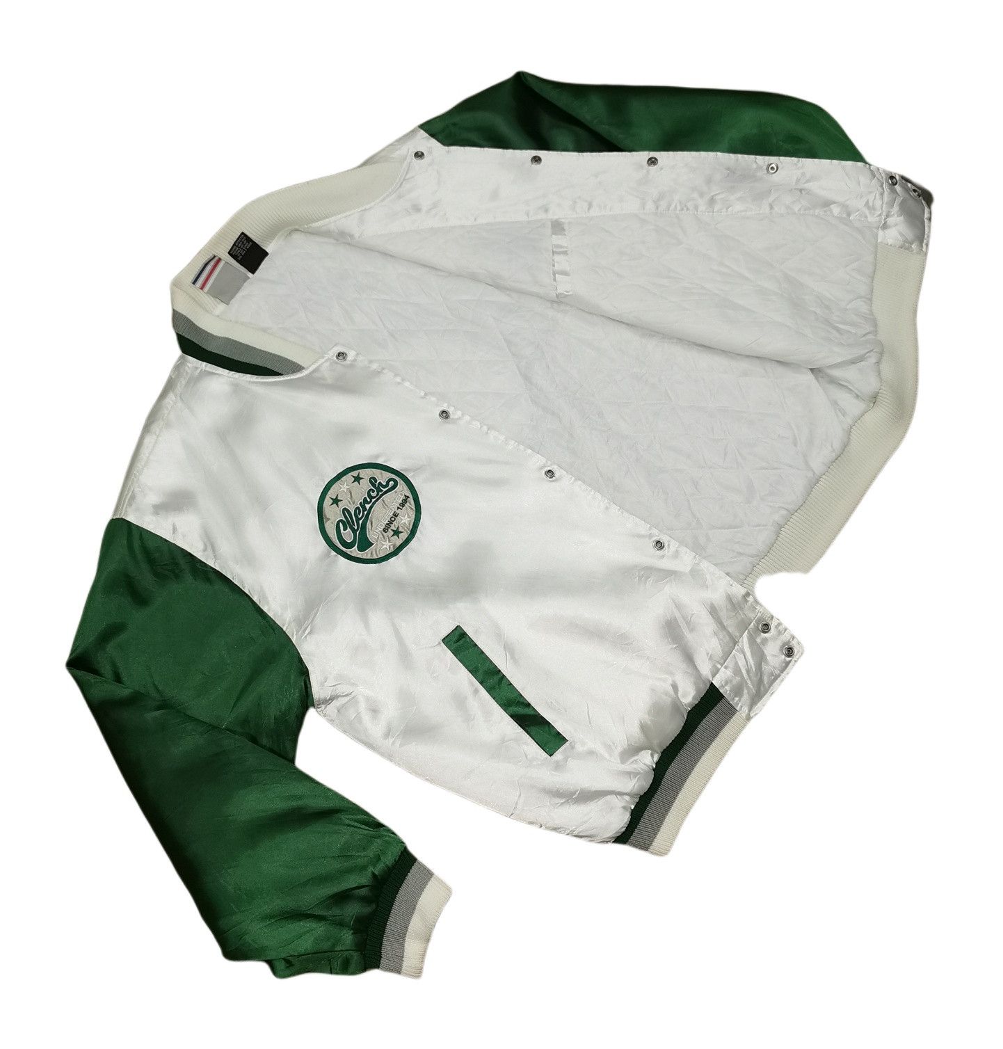 Japanese Brand Vintage Clerck Satin Jacket Size US XXL / EU 58 / 5 - 8 Thumbnail