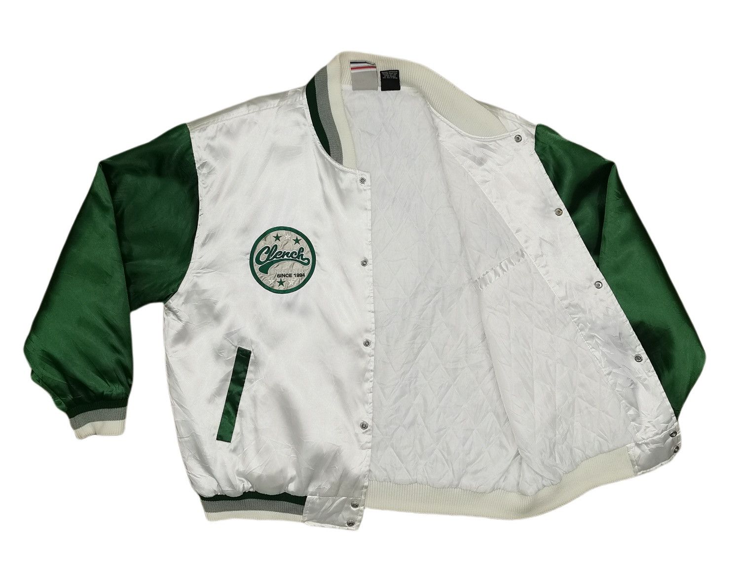 Japanese Brand Vintage Clerck Satin Jacket Size US XXL / EU 58 / 5 - 7 Thumbnail