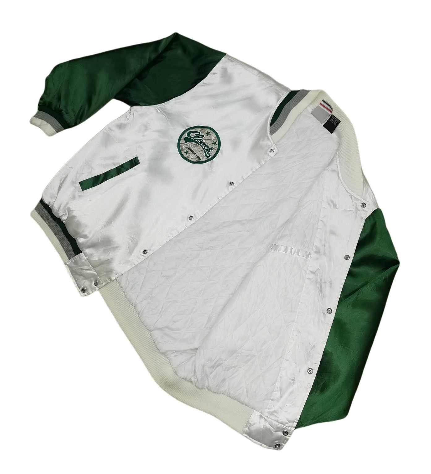 Japanese Brand Vintage Clerck Satin Jacket Size US XXL / EU 58 / 5 - 9 Thumbnail