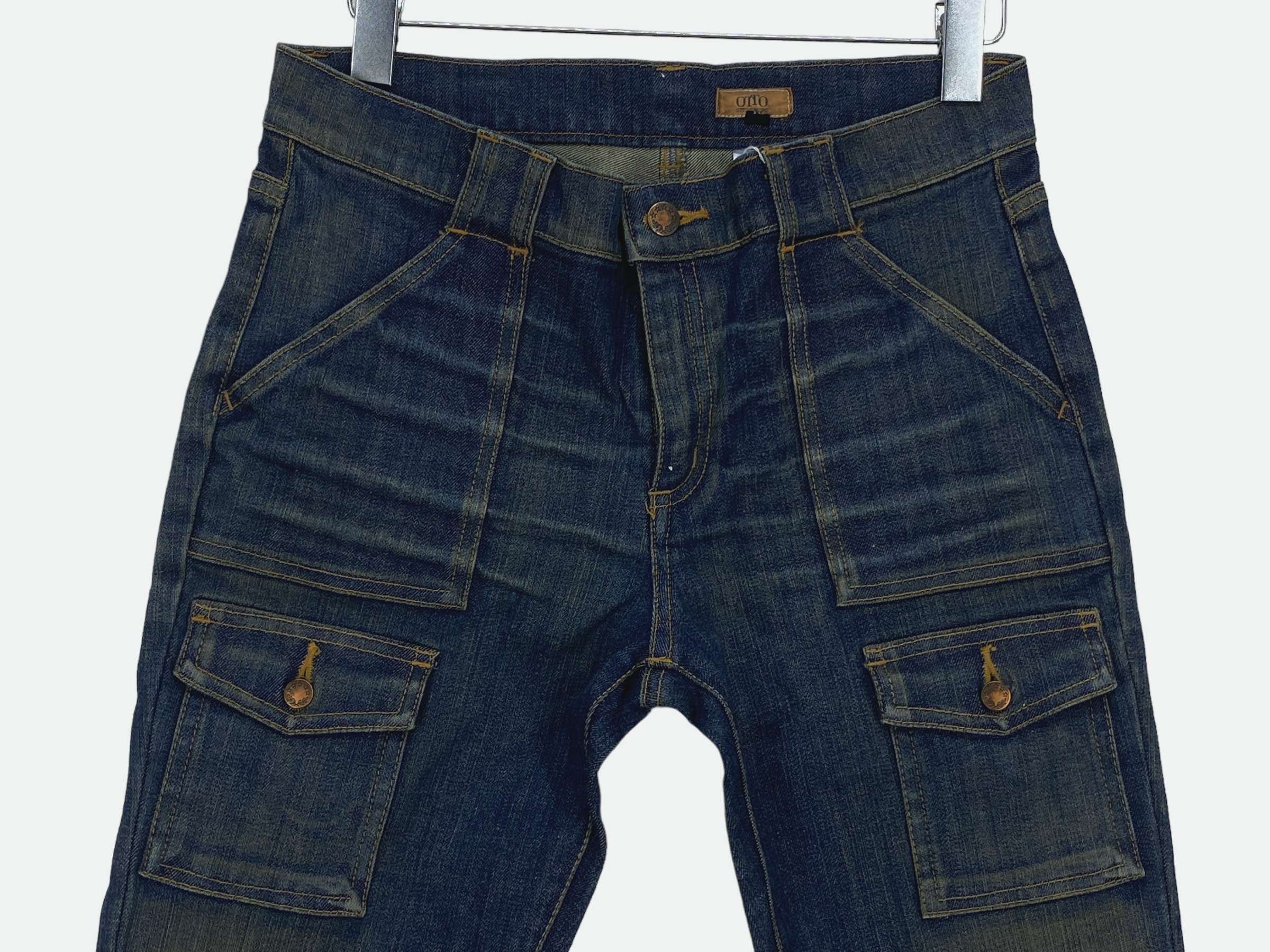 Japanese Brand Otto Cargo Jeans Bootcut Jeans Size US 30 / EU 46 - 3 Thumbnail