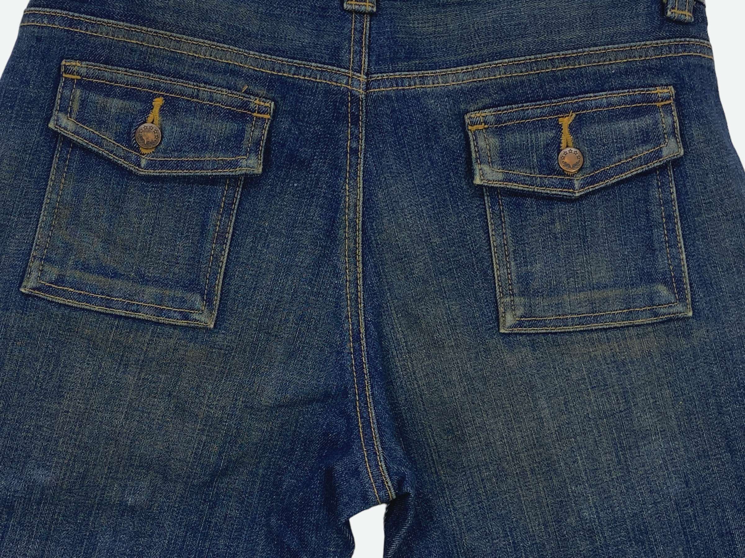 Japanese Brand Otto Cargo Jeans Bootcut Jeans Size US 30 / EU 46 - 9 Thumbnail