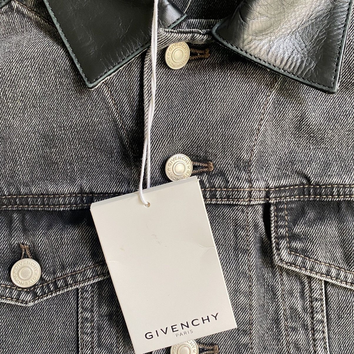 Givenchy NWT Black Wash Denim / Leather Eye lace Logo Size US M / EU 48-50 / 2 - 3 Thumbnail