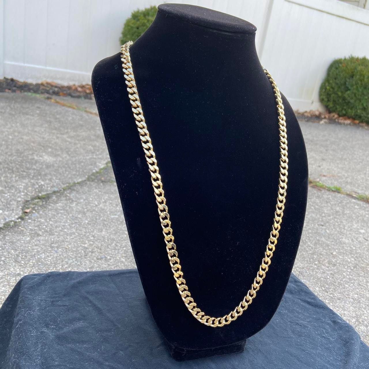 Other Gold Chain 14k Gold Cuban Link 30in 8mm Size ONE SIZE - 2 Thumbnail