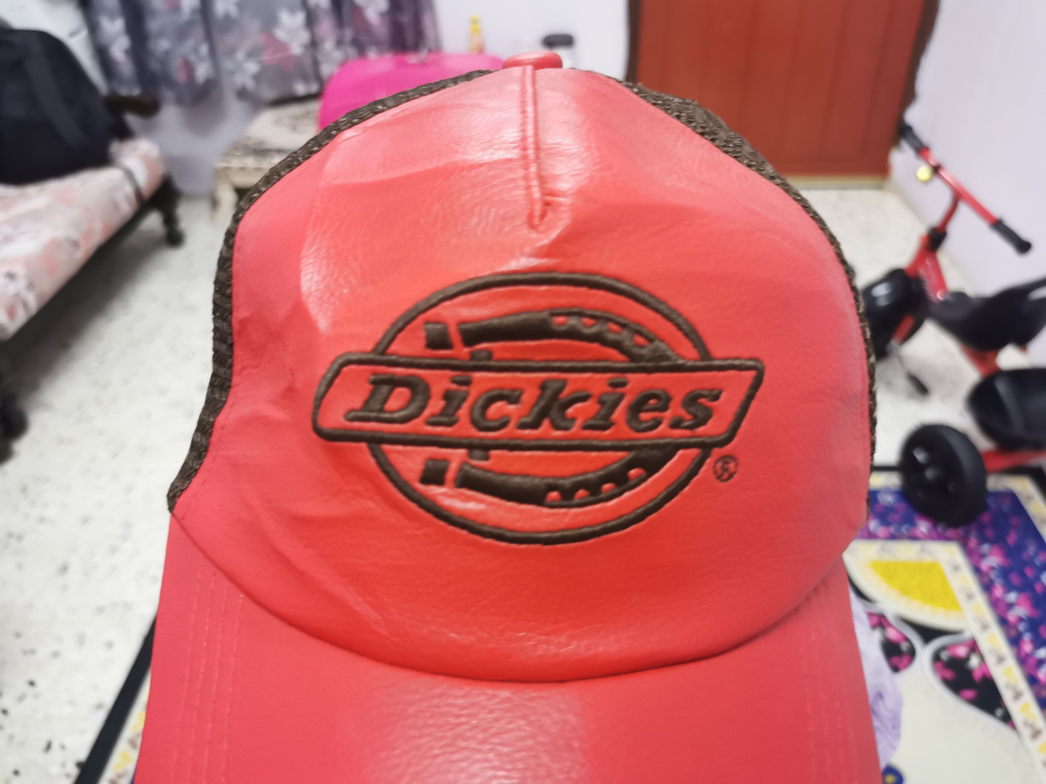 Dickies Vintage 90' Half Leather Dickies Hat Size ONE SIZE - 6 Thumbnail