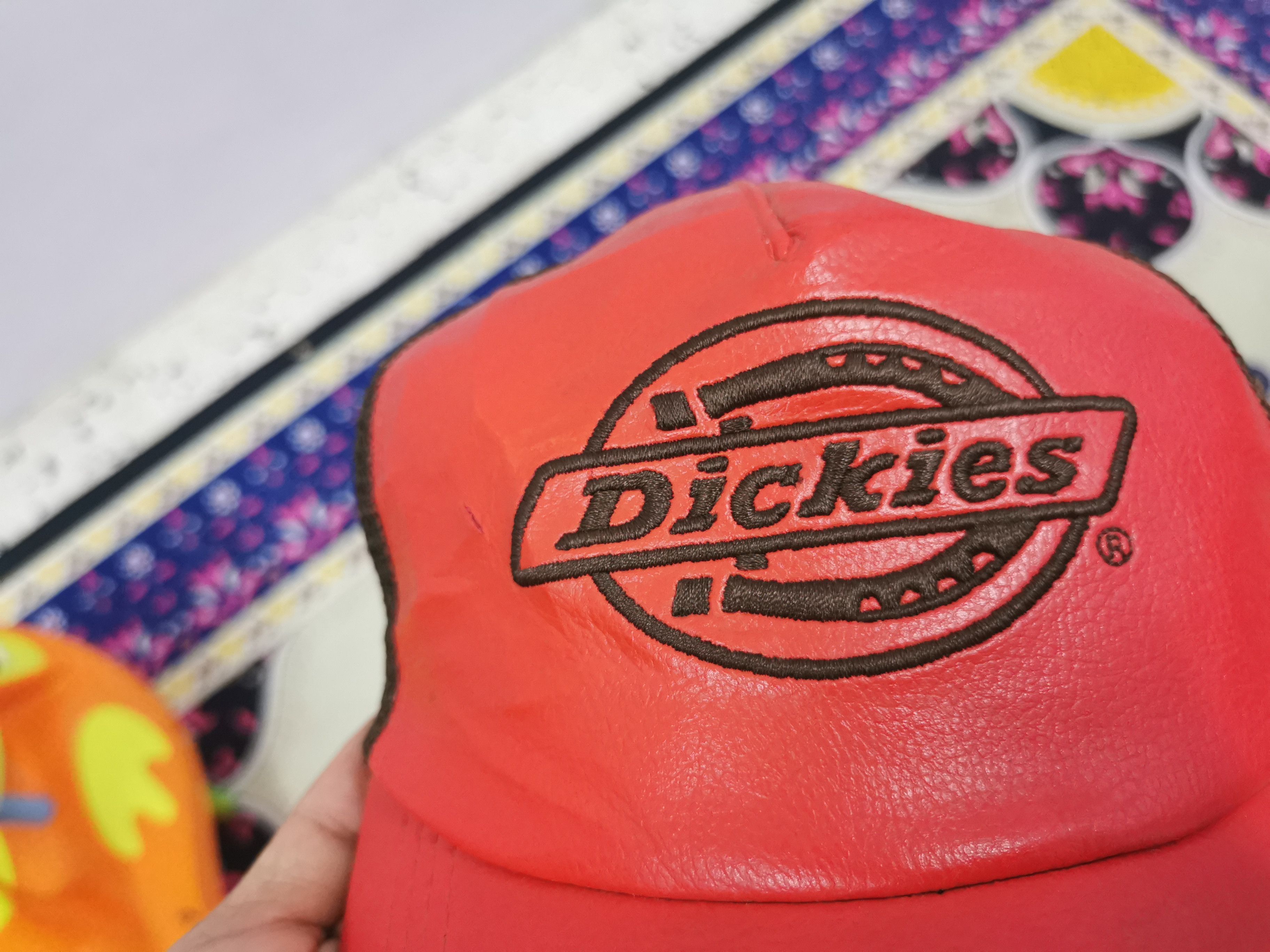 Dickies Vintage 90' Half Leather Dickies Hat Size ONE SIZE - 8 Thumbnail