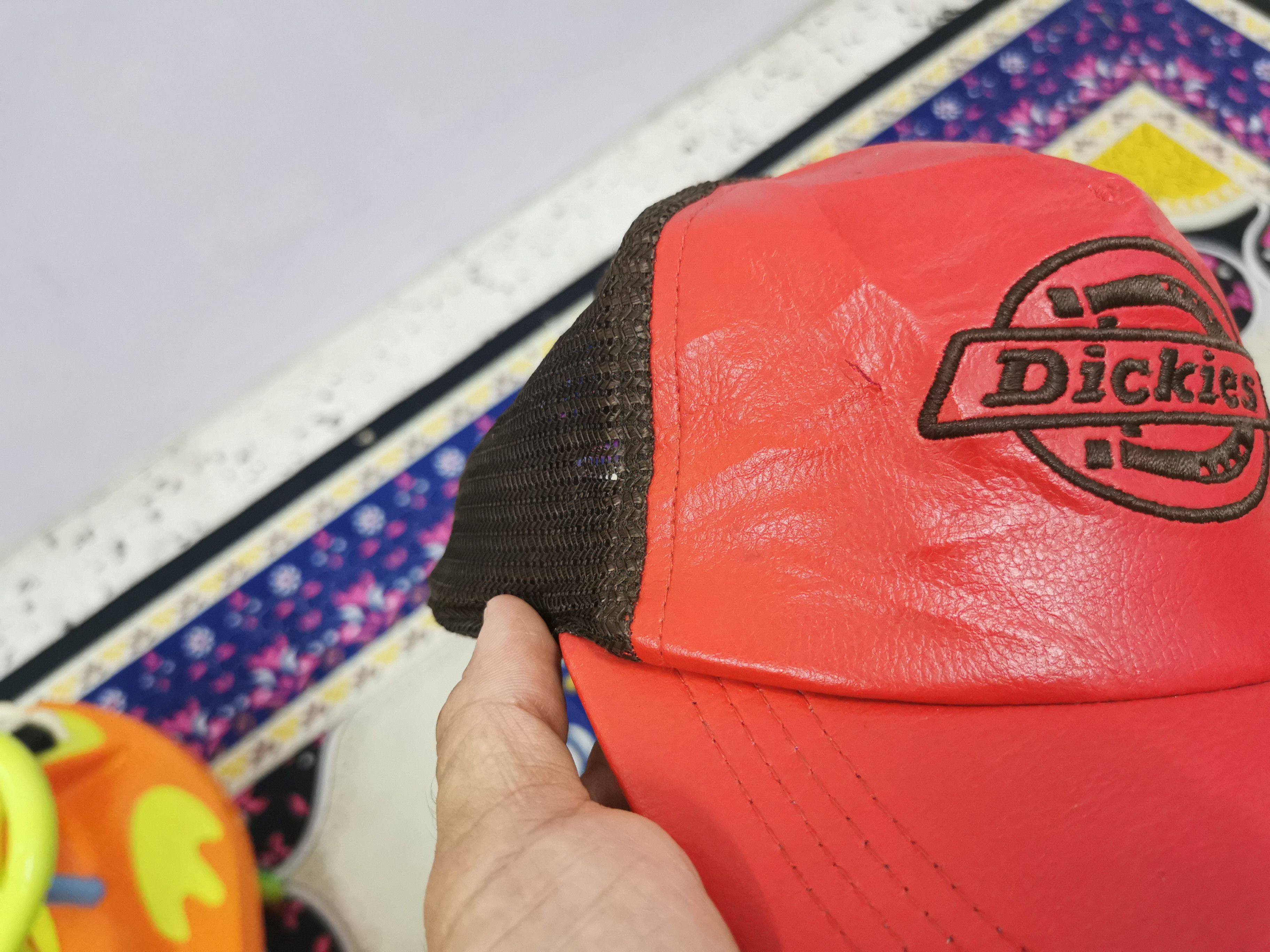 Dickies Vintage 90' Half Leather Dickies Hat Size ONE SIZE - 15 Thumbnail