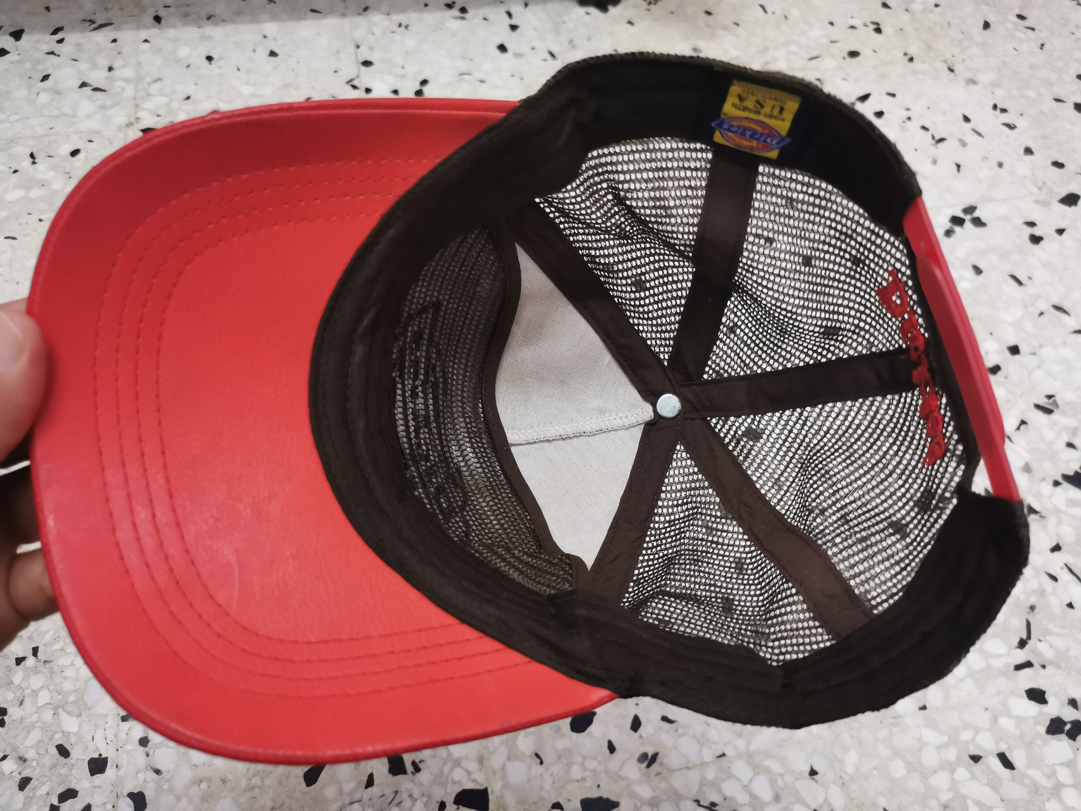 Dickies Vintage 90' Half Leather Dickies Hat Size ONE SIZE - 16 Thumbnail