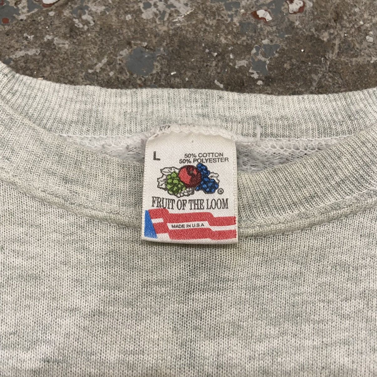 Vintage Vintage 1990s Grey German Beer Sweatshirt Size US L / EU 52-54 / 3 - 6 Thumbnail